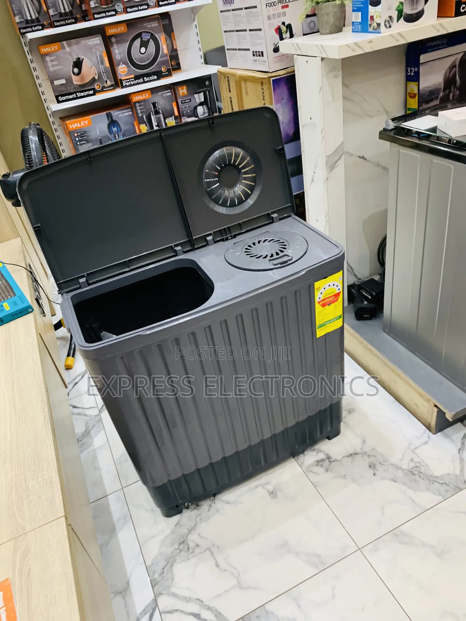 Place Your Nasco 11KG TwinTub Wm Semi-Auto Topload Laundry Appliance