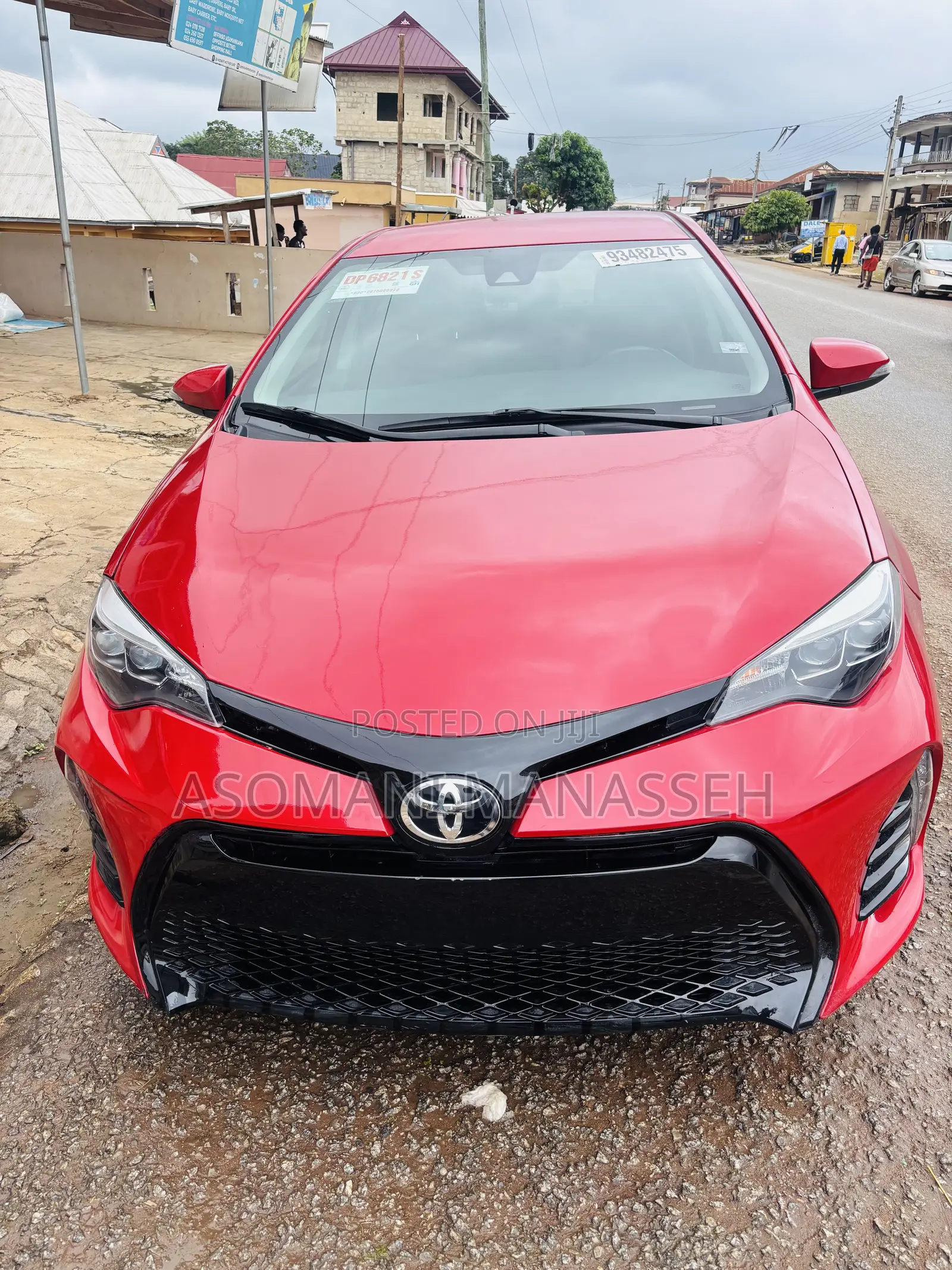 Toyota Corolla SE (1.8L 4cyl 2A) 2018 Red