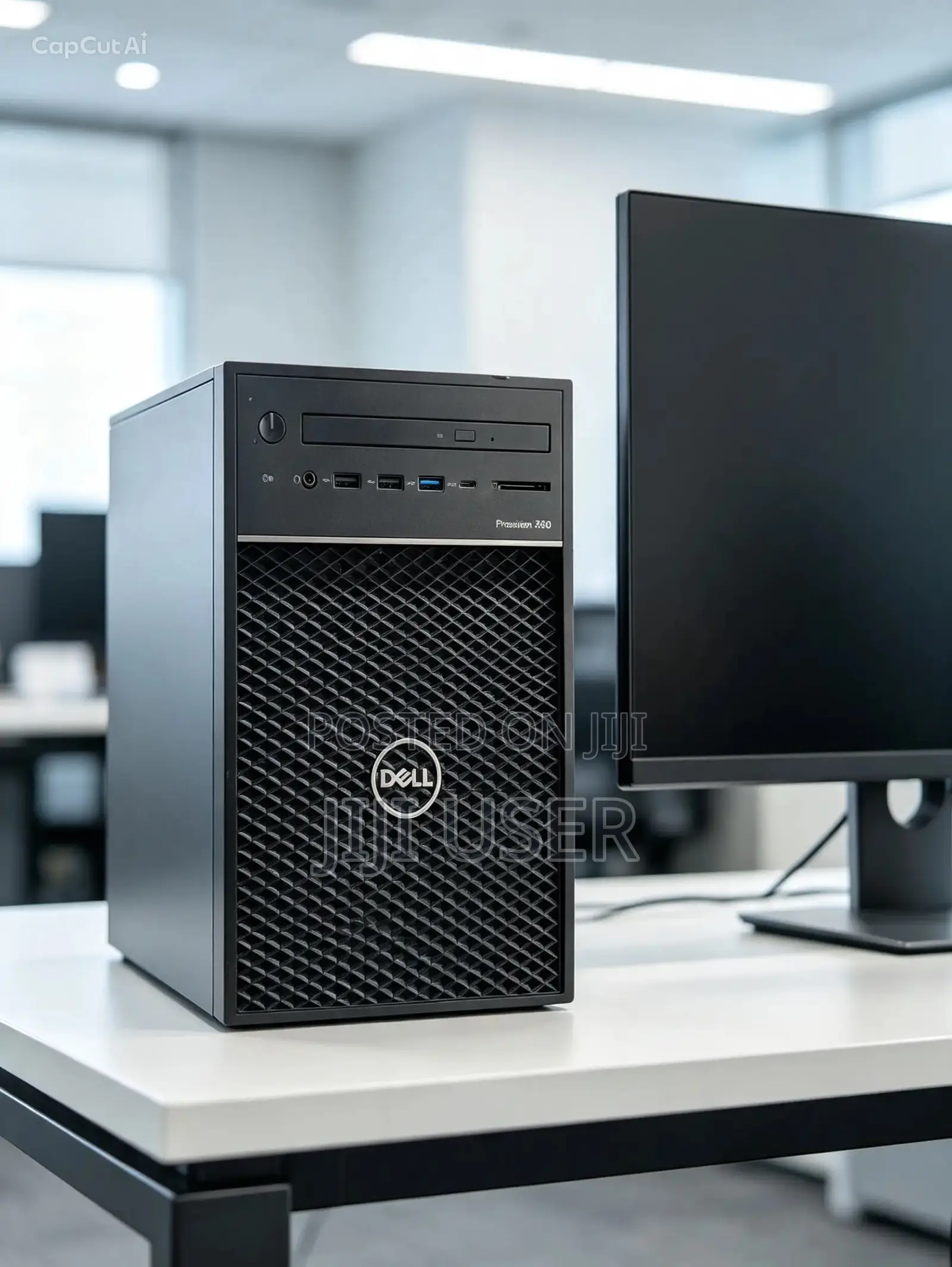 Desktop Computer Dell Precision 3000 16GB Intel Xeon HDD+SSD 1T