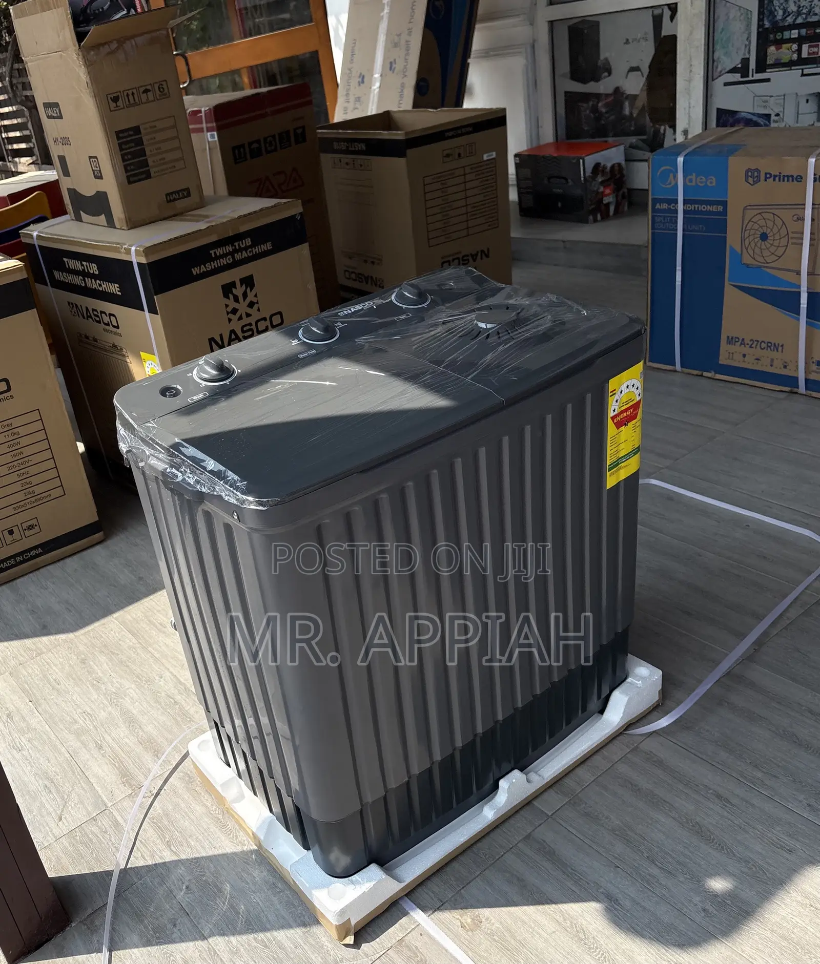 Super Classic Nasco 11kg Spin Dry Electric Washing Machine(Semi-Auto)