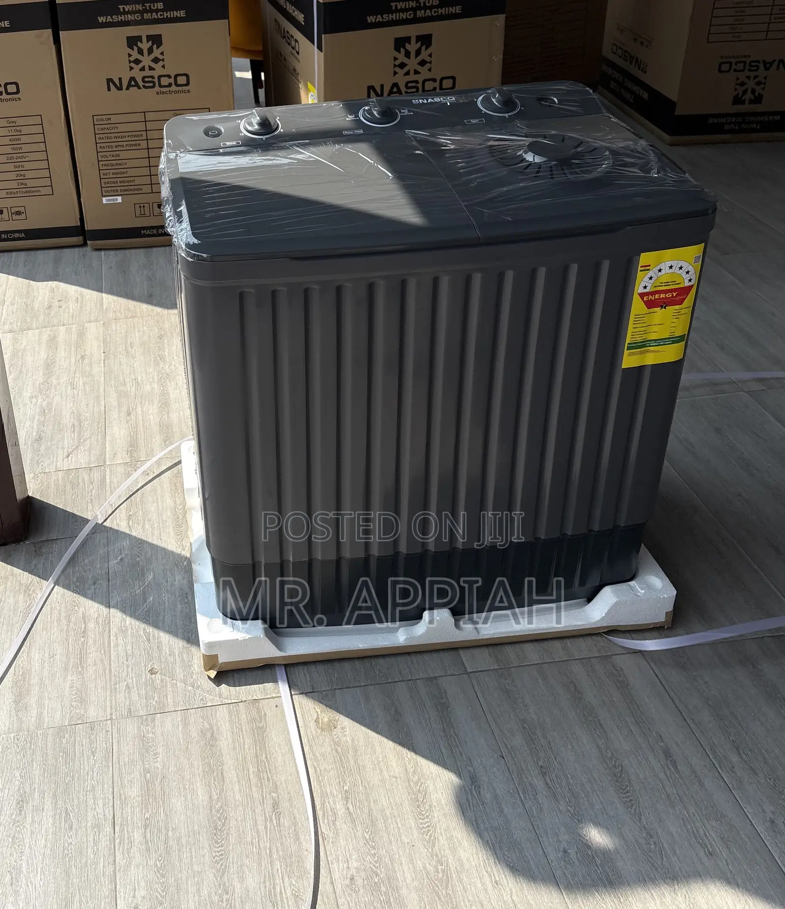 Super Classic Nasco 11kg Spin Dry Electric Washing Machine(Semi-Auto)