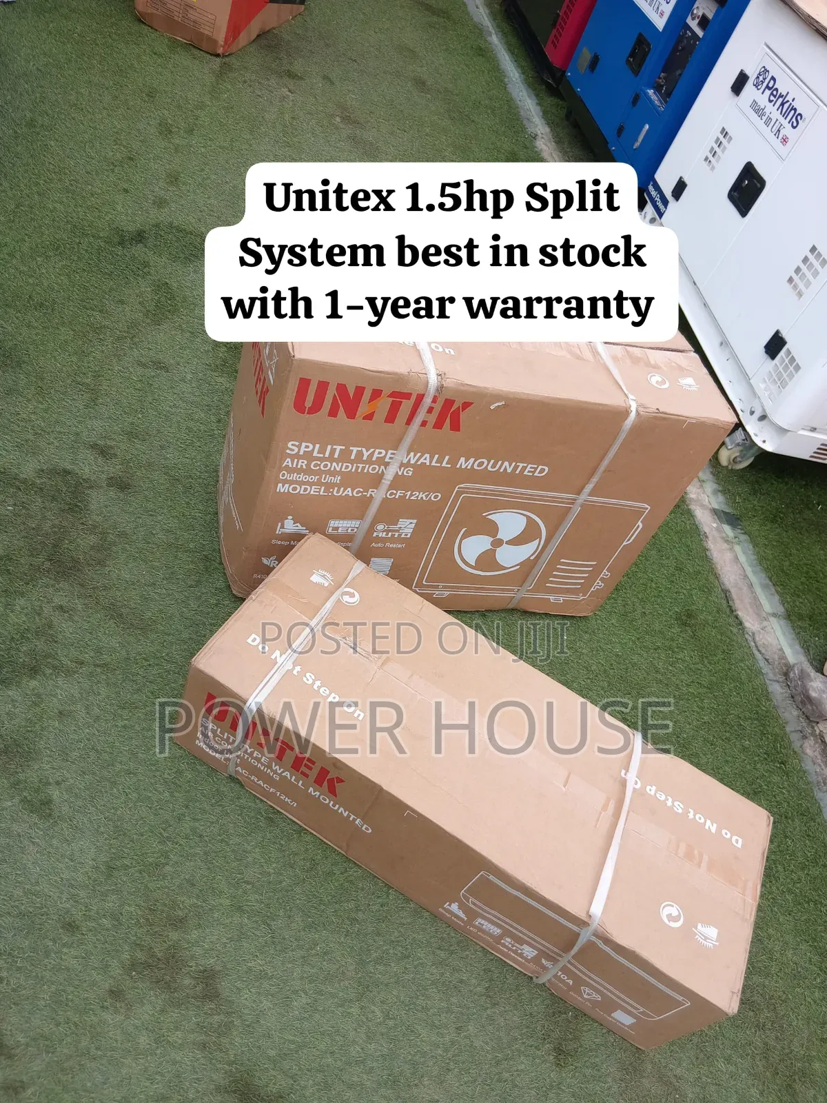 UNITEK Split Type Wall Mounted AC Performance Powerful Cooling