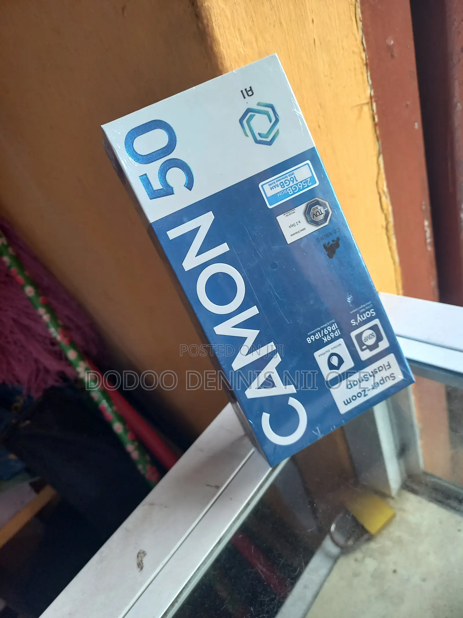 New Tecno Camon 50 256 GB Black