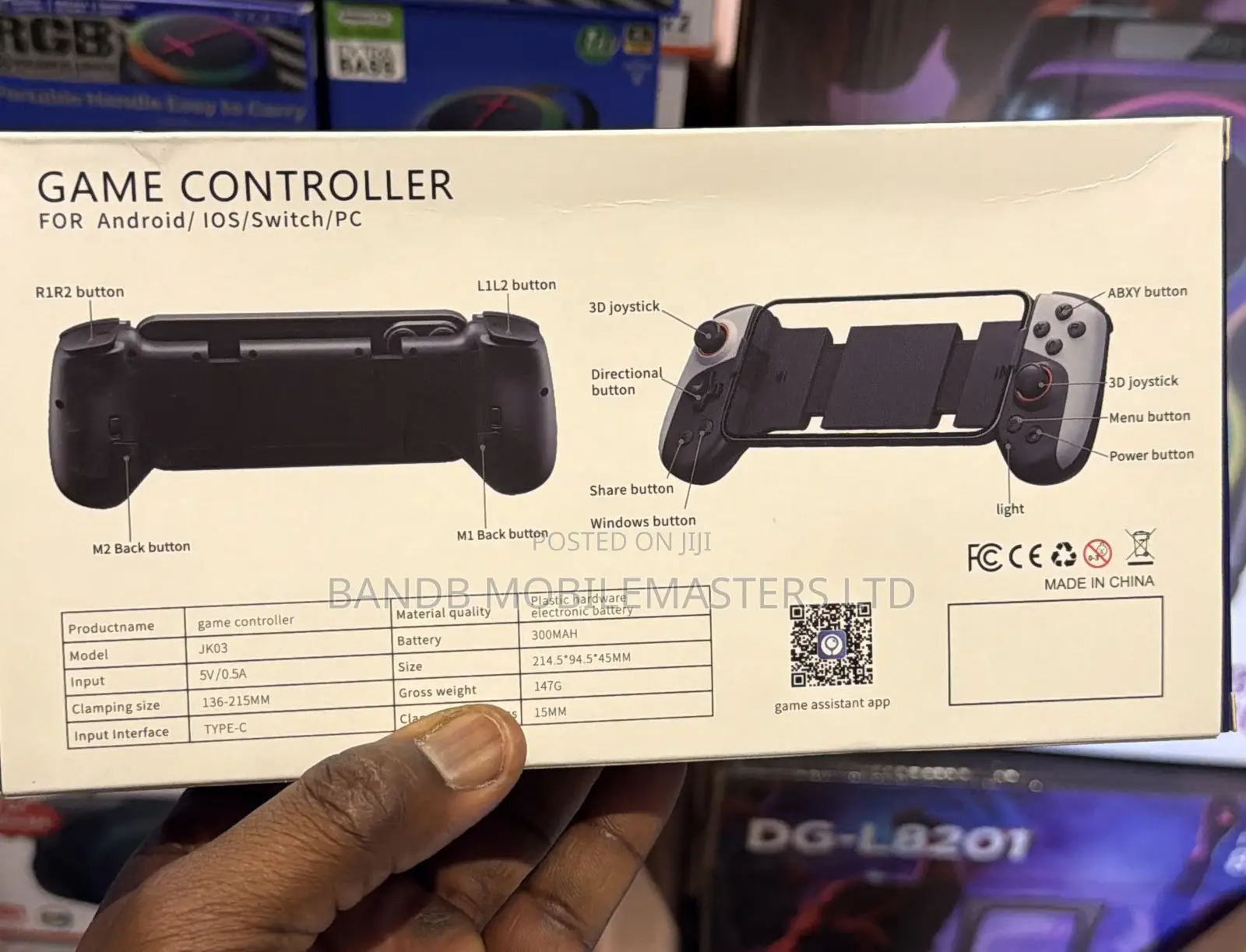 Wireless Mobile Phone Gamepad Controller for Android iOS –
