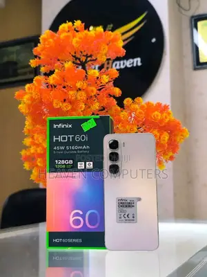 New Infinix Hot 60i 128 GB Gold