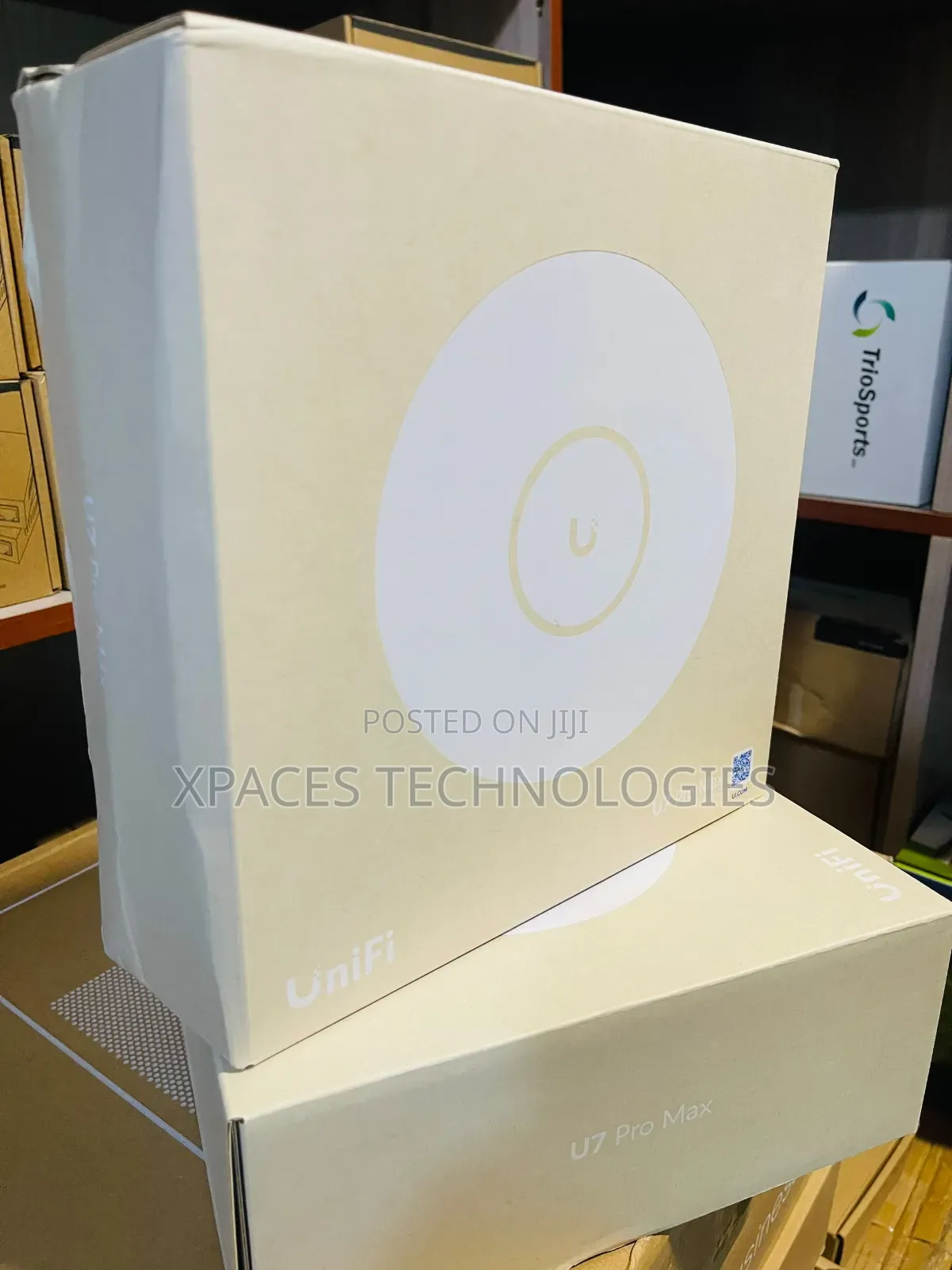 Unifi U7 Pro Max, WiFi7, 160 M2, 500+ Clients, PoE+, 2.5 GbE, 6 GHz