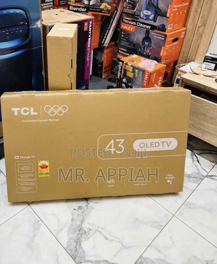 Order Adorable TCL 43” Qled Smart Android Television 
