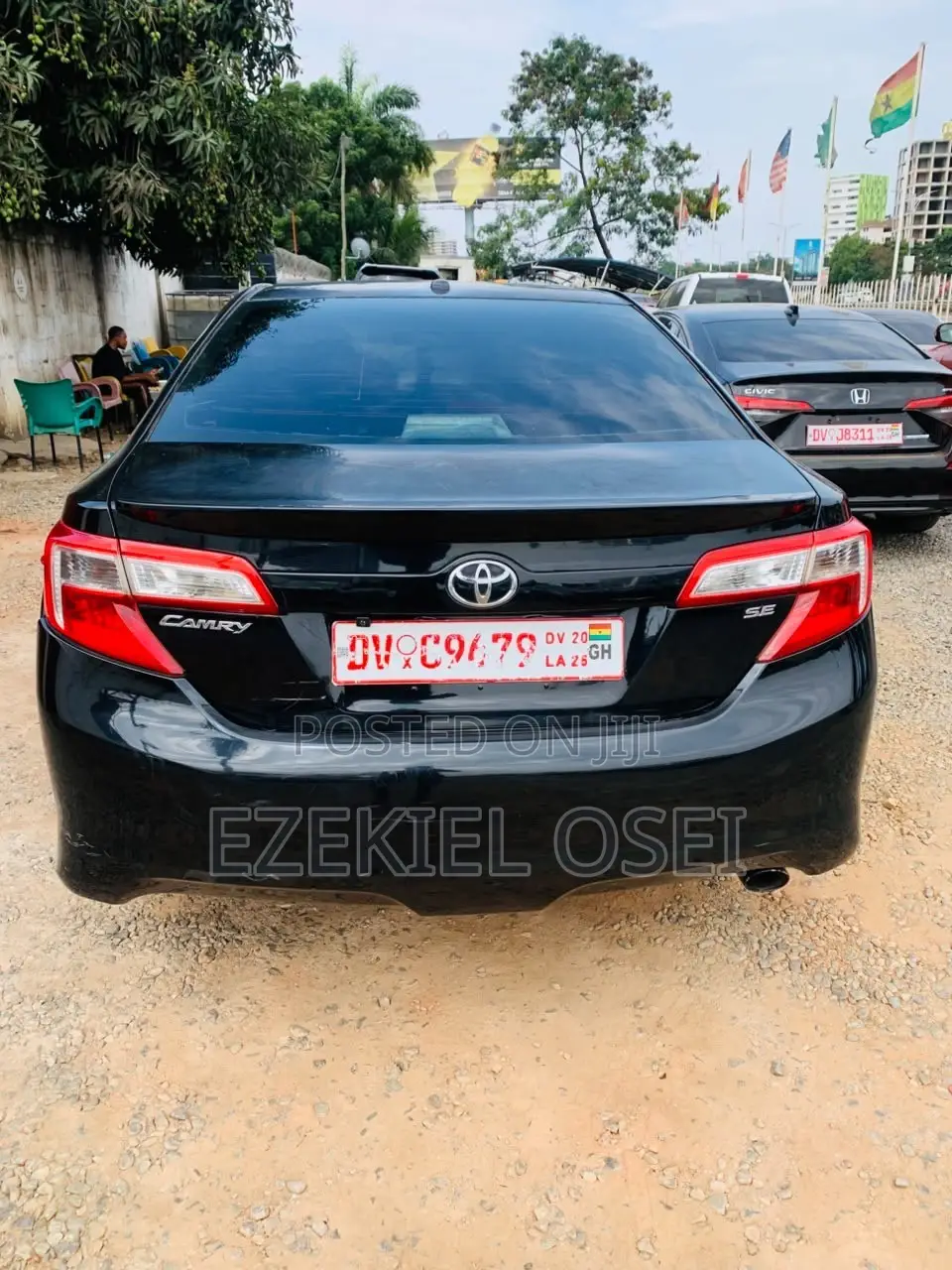 Toyota Camry SE 4dr Sedan (2.5L 4cyl 6A) 2012 Black