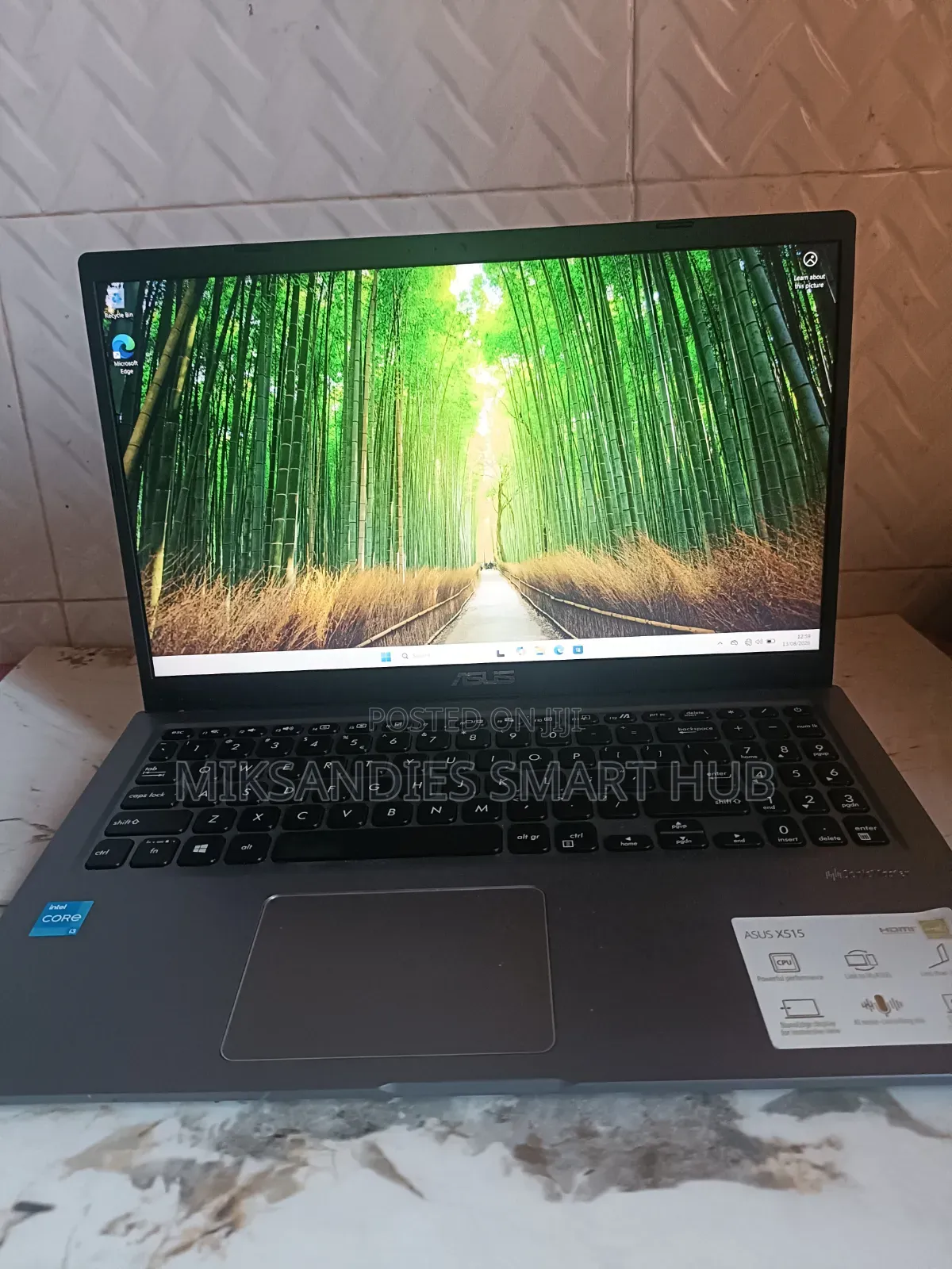 Laptop Asus VivoBook 15 X510UQ 8GB Intel Core i3 SSD 256GB