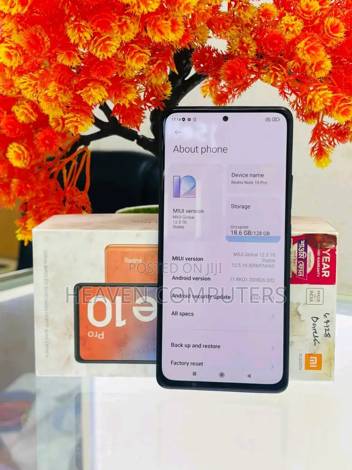 New Xiaomi Redmi Note 10 Pro 128 GB Blue