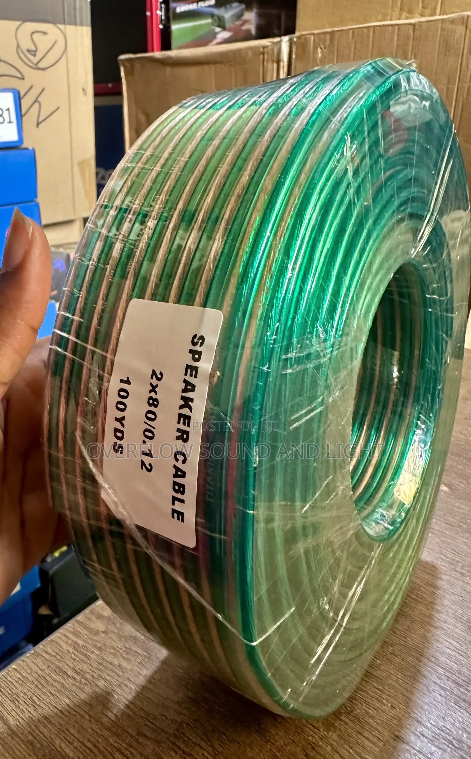Speaker Cable 2x80/0.12 100 Yards
