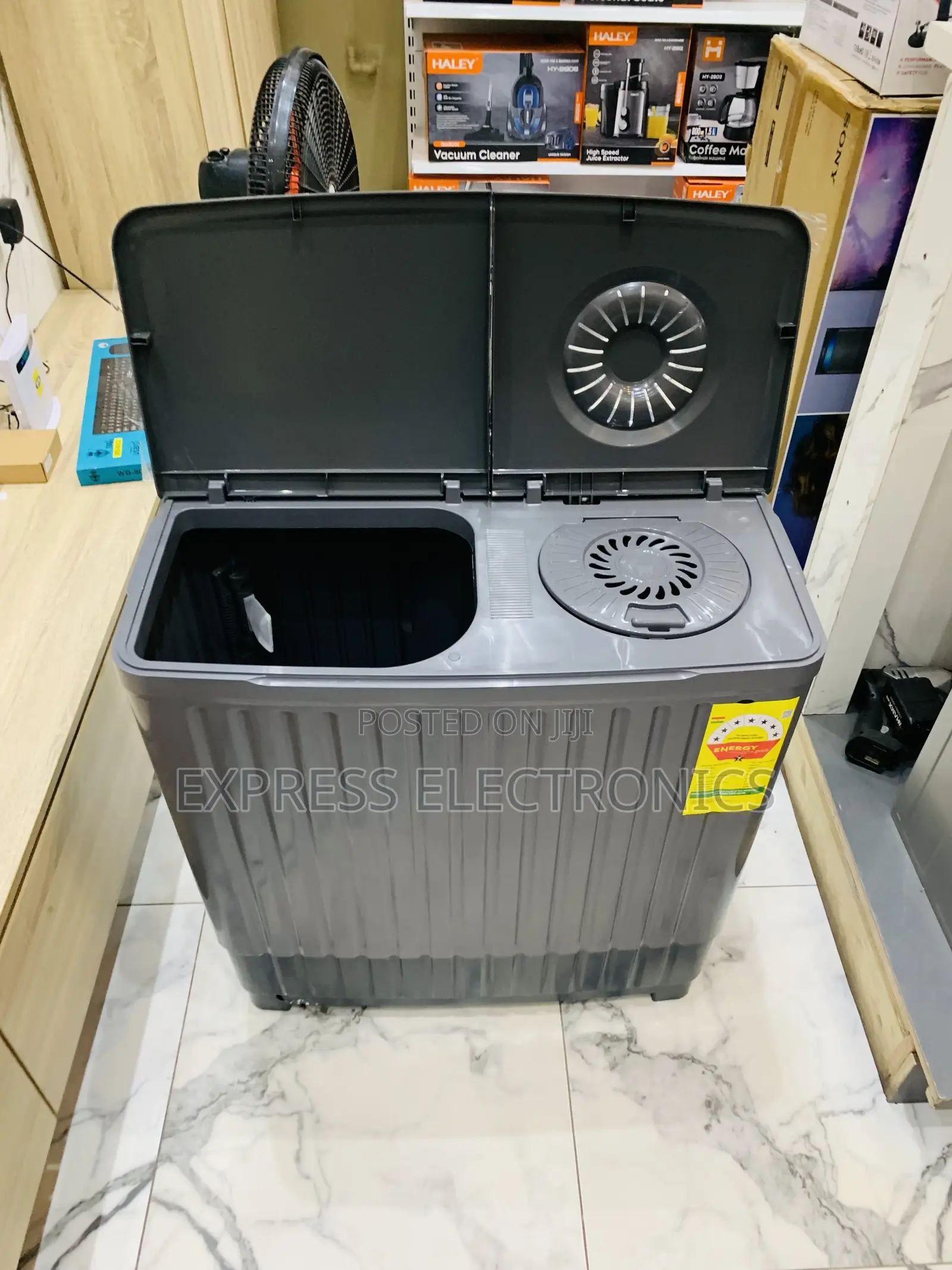 Get a New Nasco 11KG Twin Tub Washing Machine (MTA11-TWI