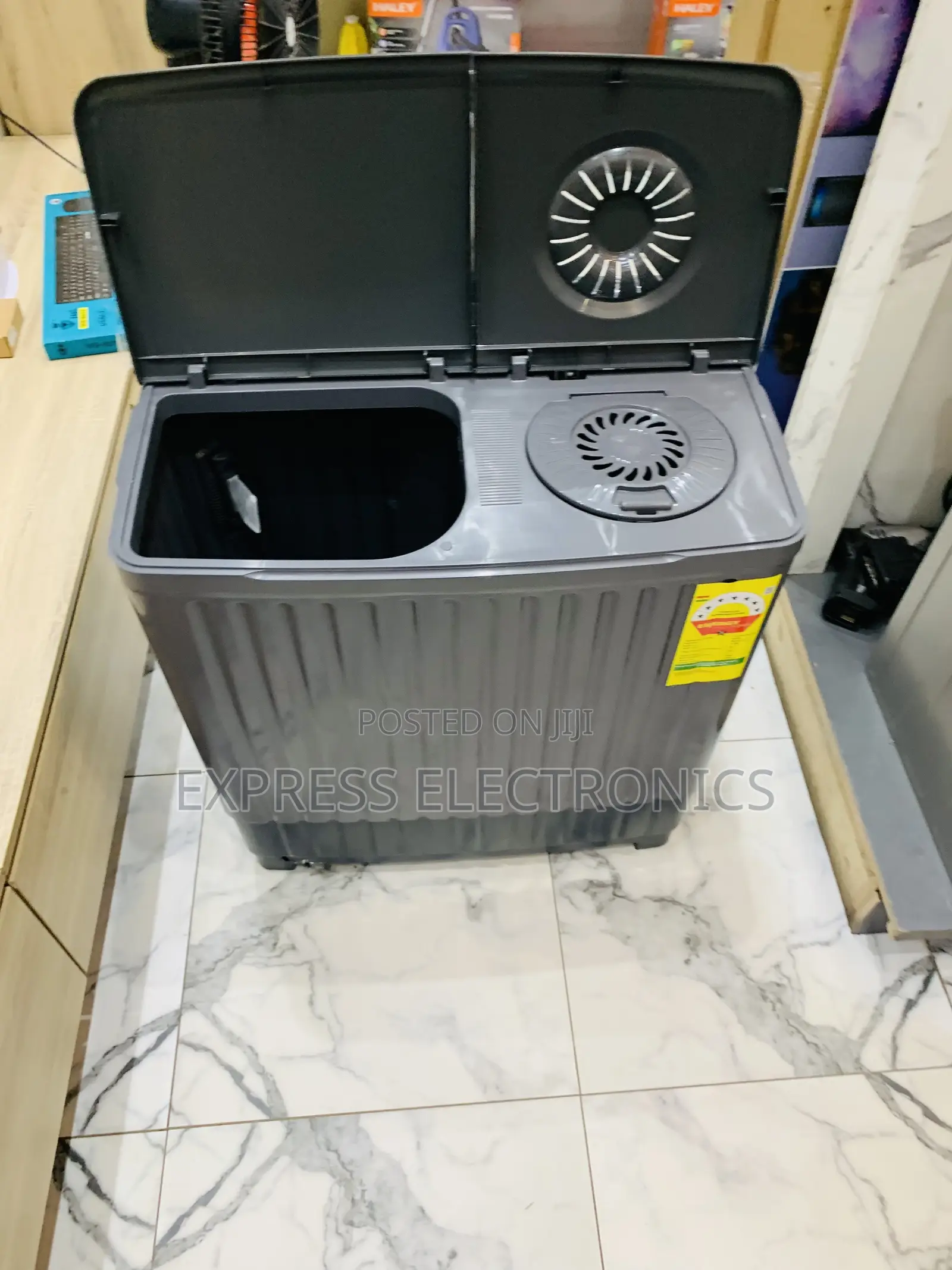 Get a New Nasco 11KG Twin Tub Washing Machine (MTA11-TWI