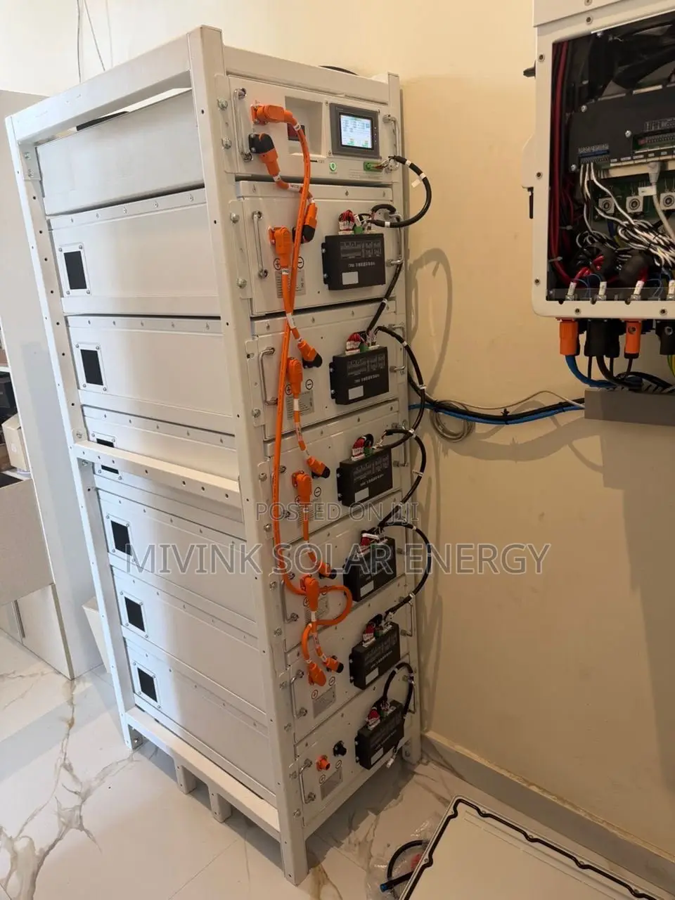 110kw Solar Lithium High Voltage Battery
