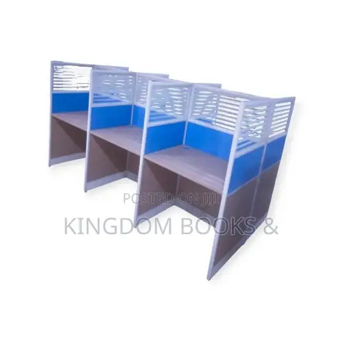 Modern 6-Seater Office Cubicle / Partition Workstation Desk