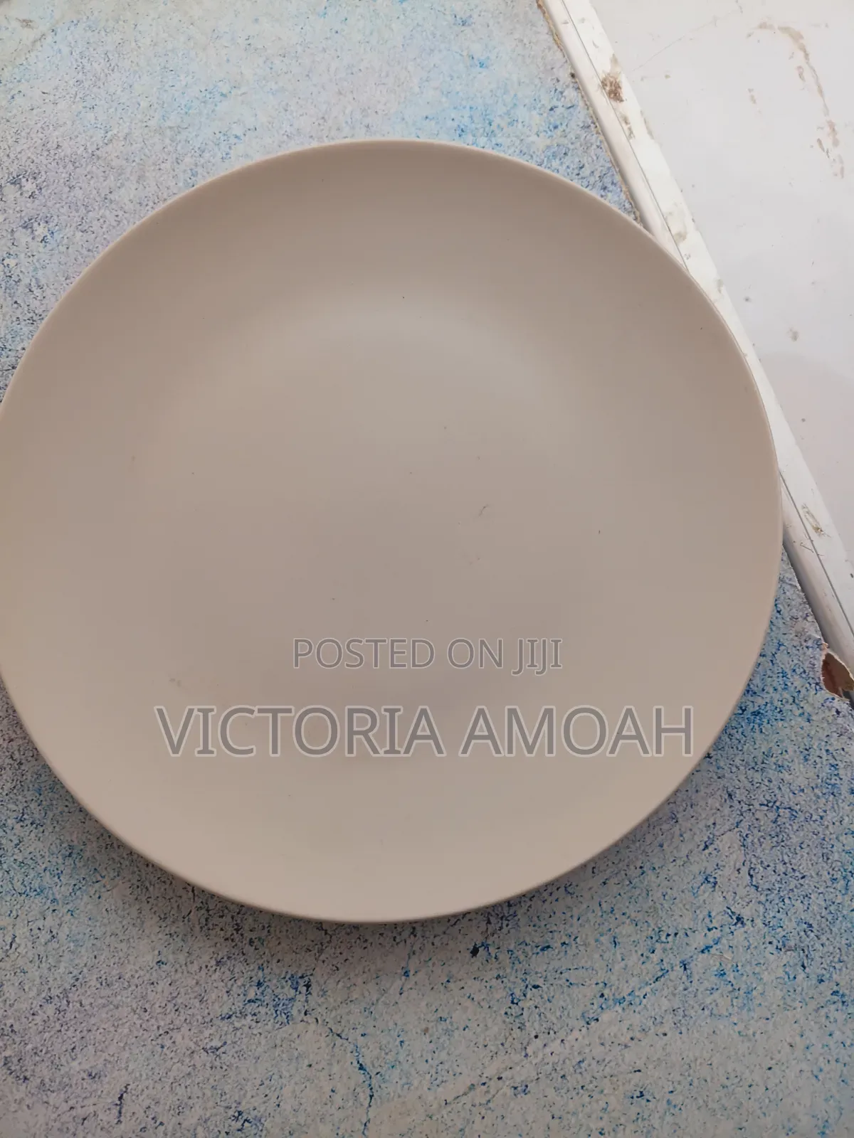Ikea Ceramic Dinner Plate.