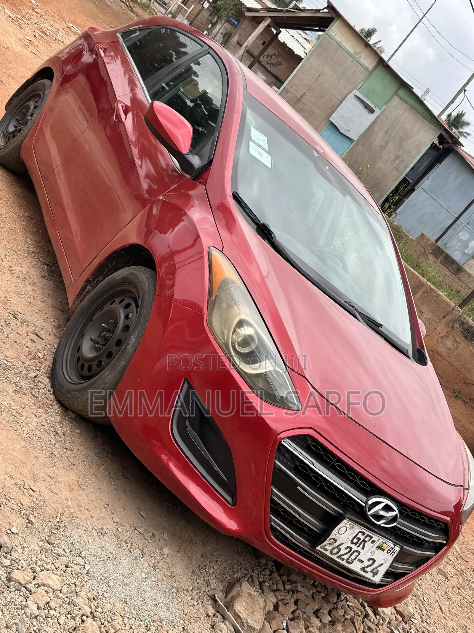 Hyundai Elantra 2015 Red
