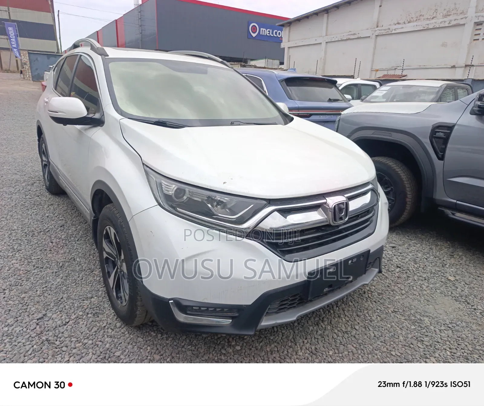 Honda CR-V EX AWD 2018 White