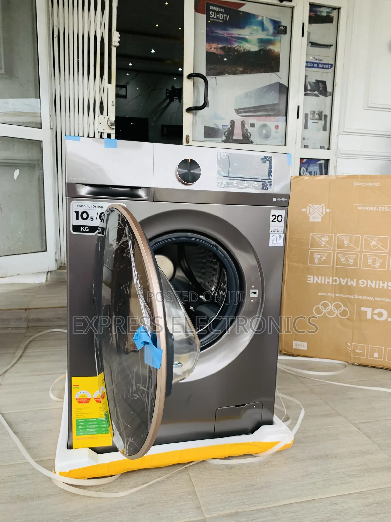 Text Us Fir TCL Washing Machine TWF105-C20-10.5kg DD Inverter Washer