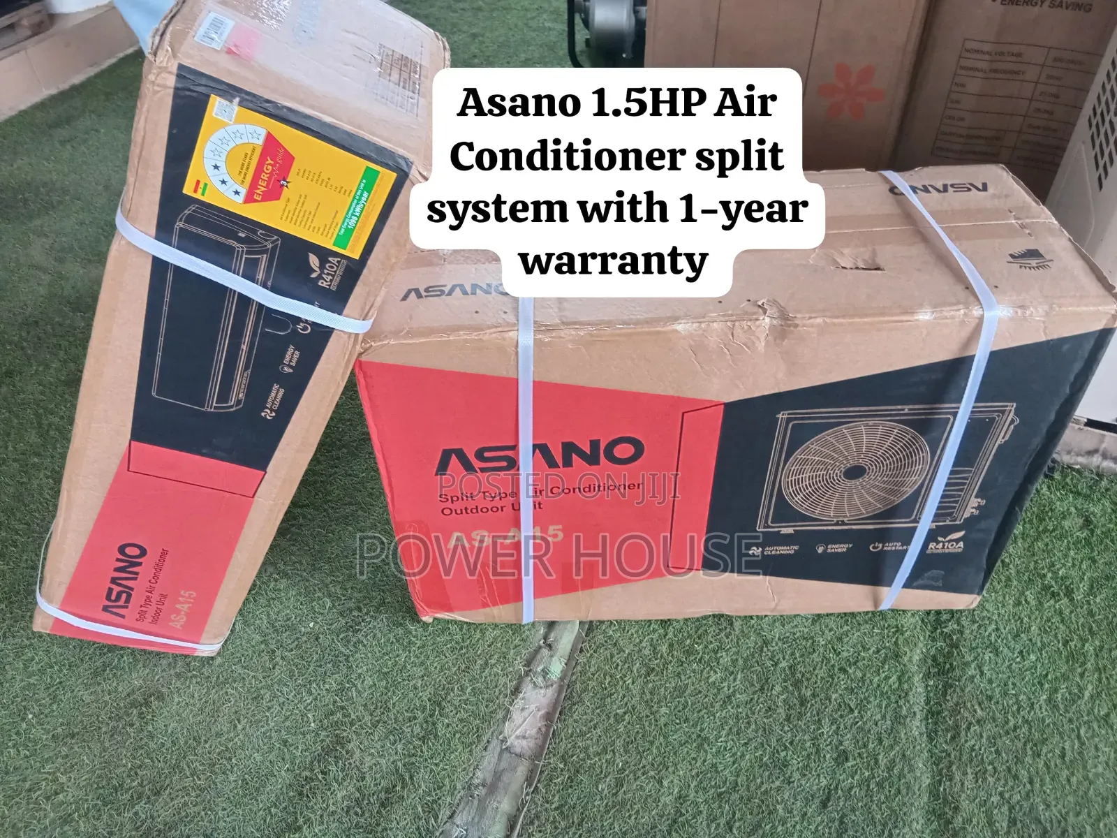 Asano 1.5HP AC Split System – Fast Cooling, Low Noise Modern Elegant
