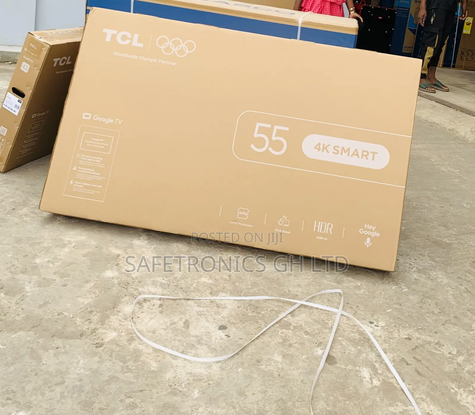 Unique Good Led Smart Frameless Android TCL 55 Inch Television