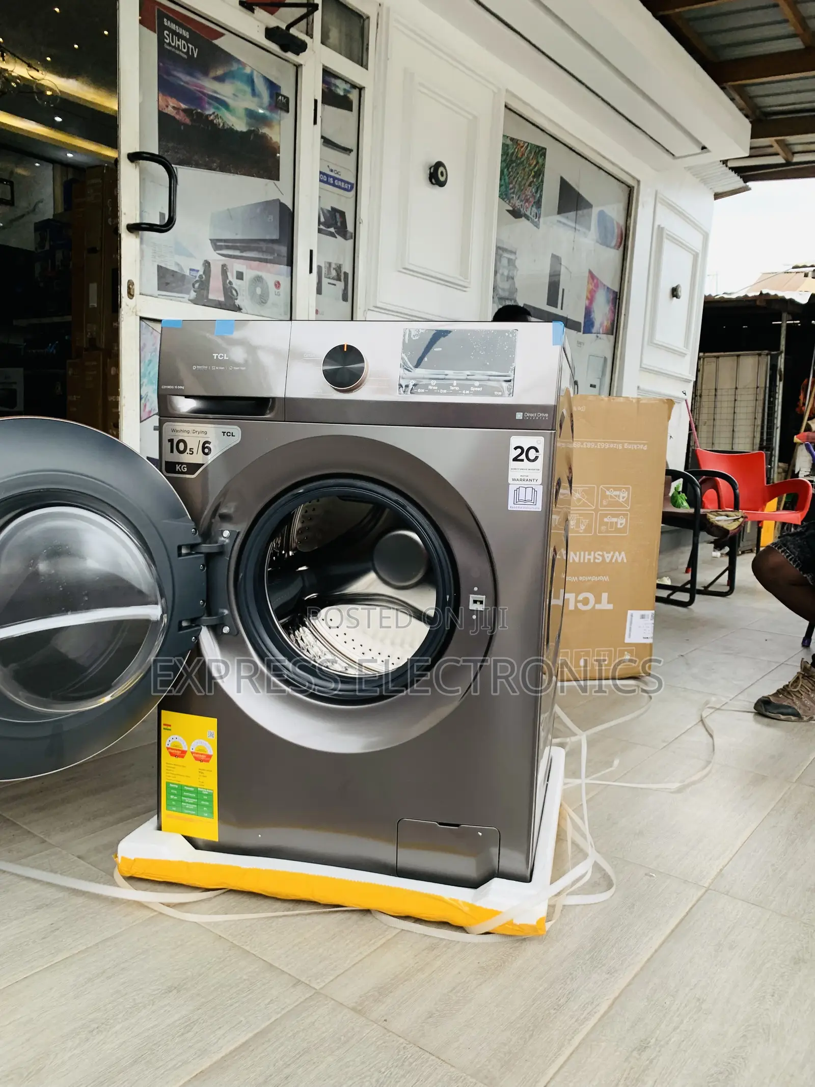 High Quality TCL Washing Machine TWF105-C20-10.5kg DD Inverter Washer
