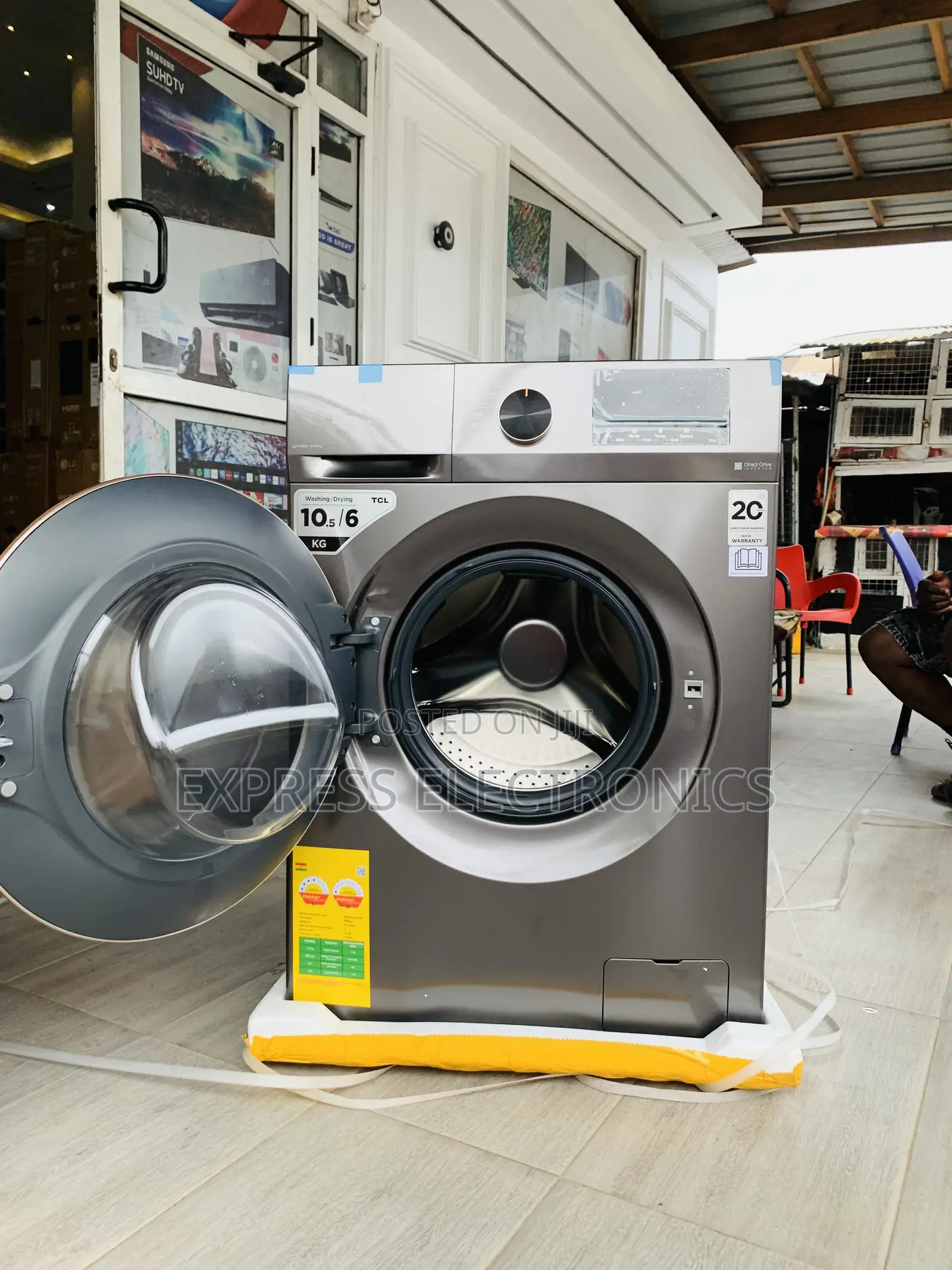 High Quality TCL Washing Machine TWF105-C20-10.5kg DD Inverter Washer
