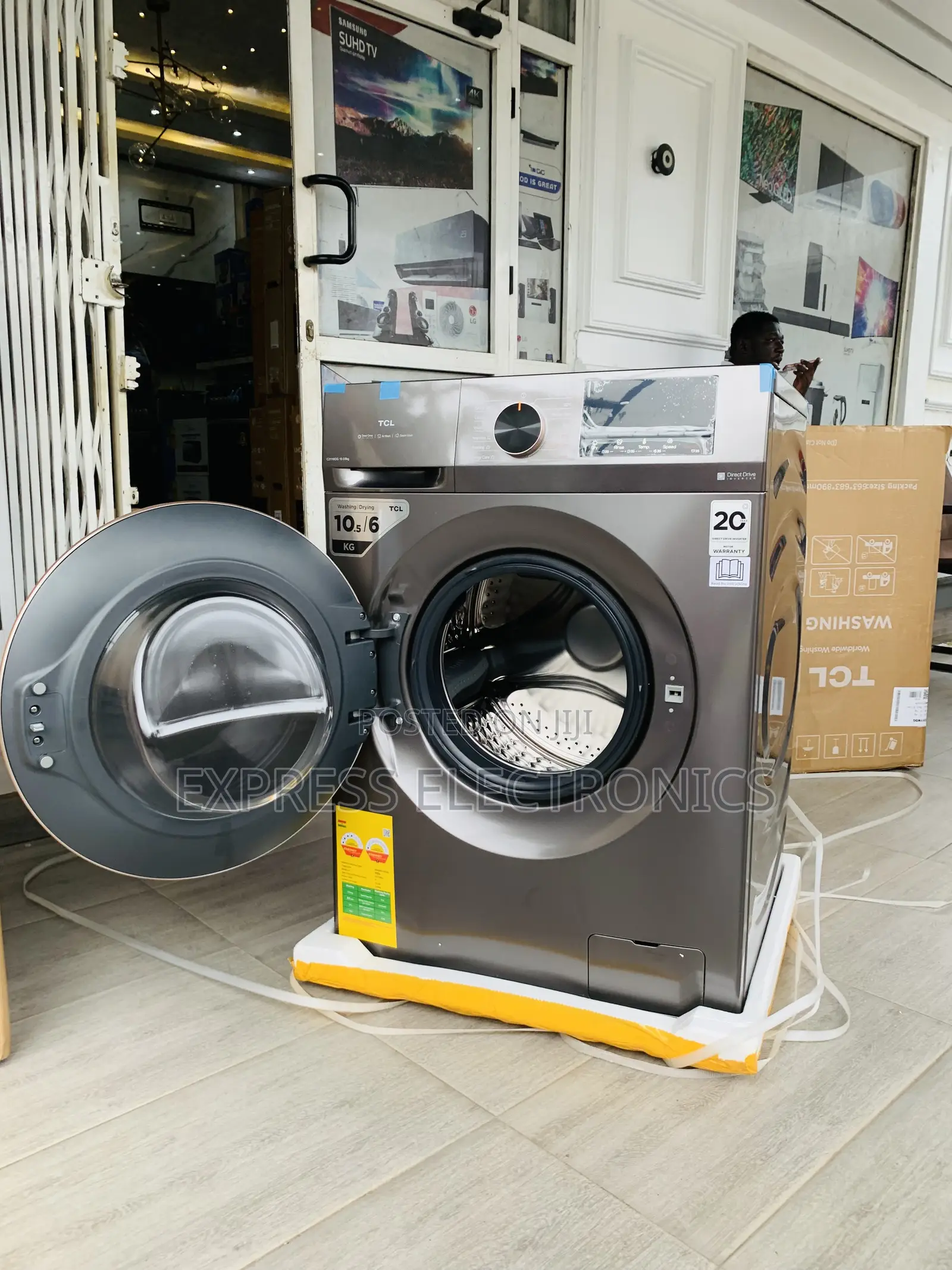 Ultra Modern TCL Washing Machine TWF105-C20-10.5kg DD Inverter Washer