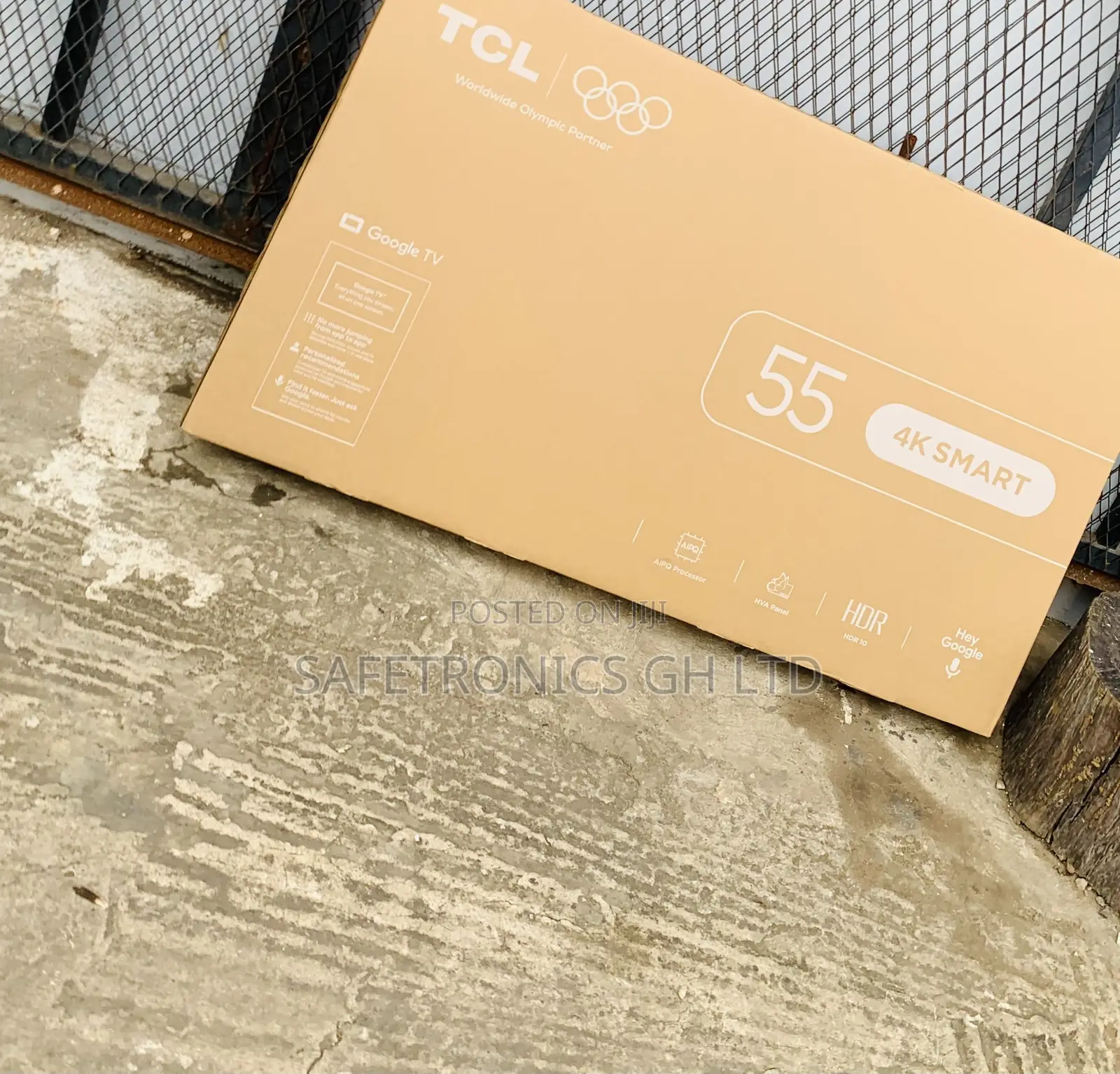 Kindly Shop ~~ TCL 55 Inch Smart Android Frameless 4K Led Television