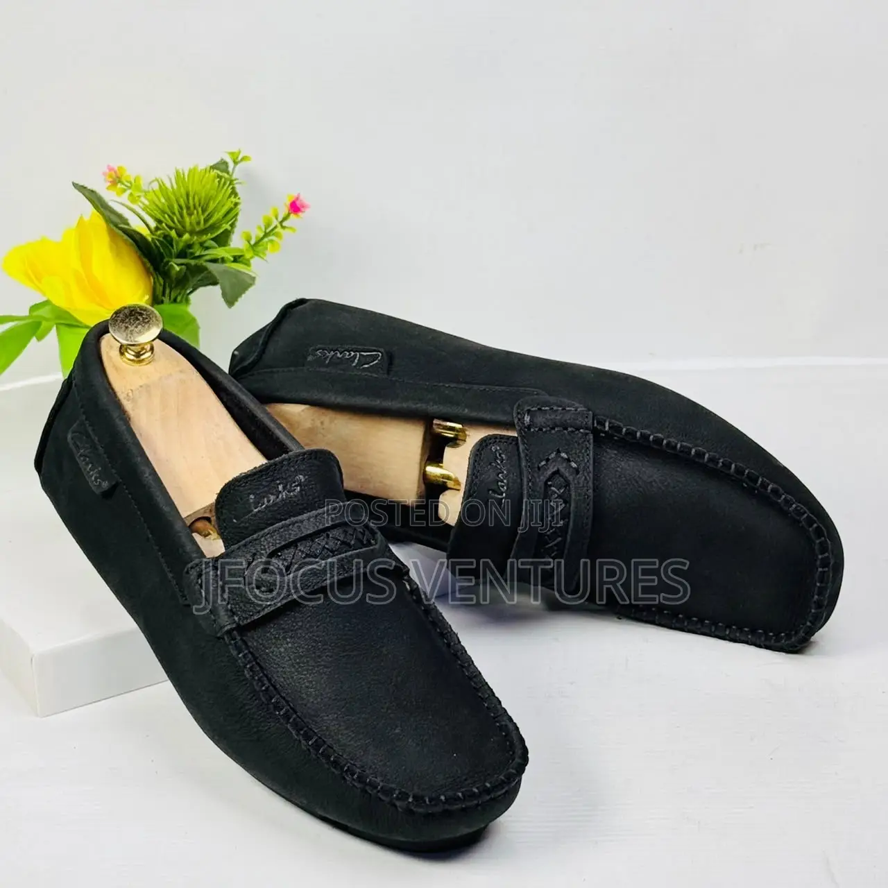 Clarks Men’s Leather Loafers