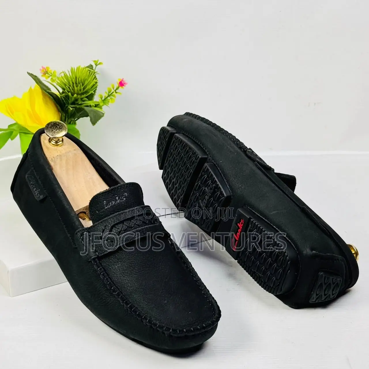 Clarks Men’s Leather Loafers