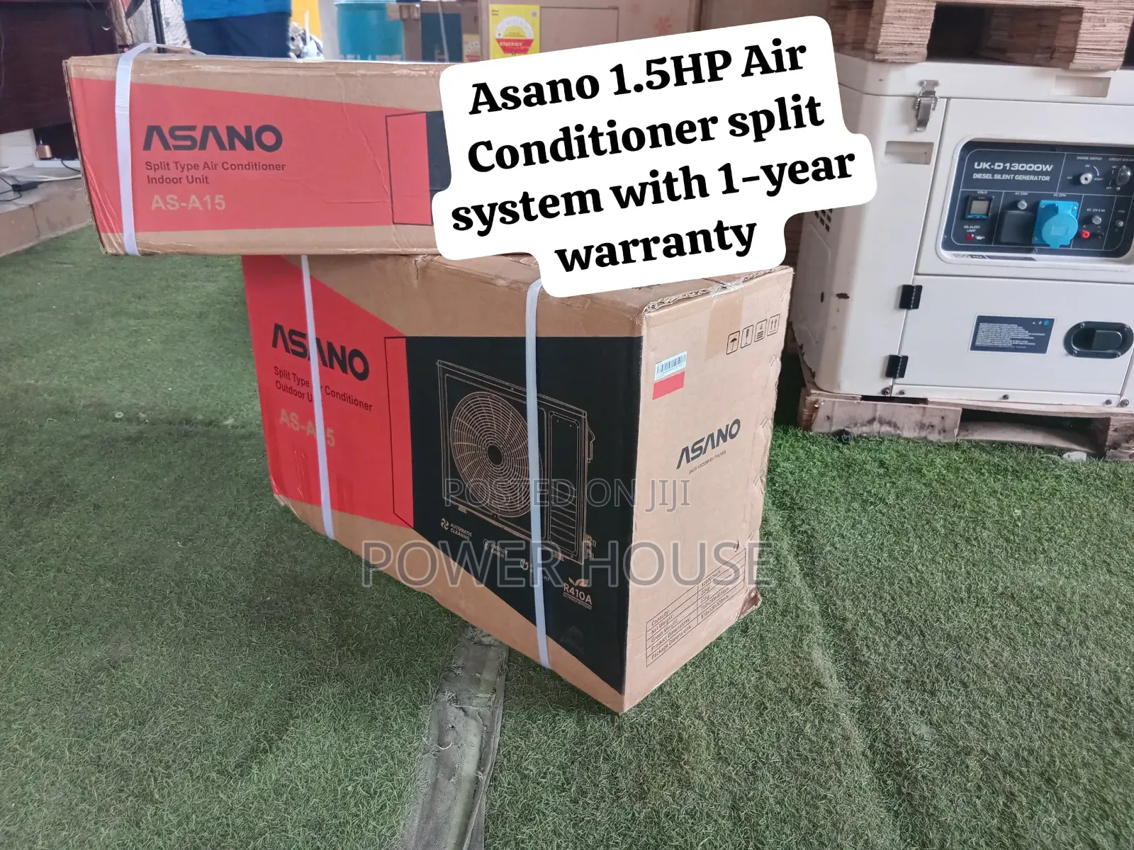 Asano 1.5HP Wall Mount Split AC – Beautiful Design, Strong Cooling