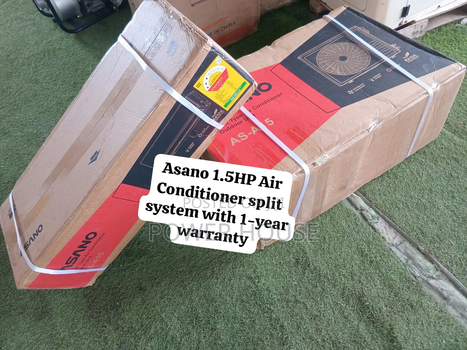 Asano 1.5HP R410A Split AC – Quality Compressor, Fast Cooling Modern