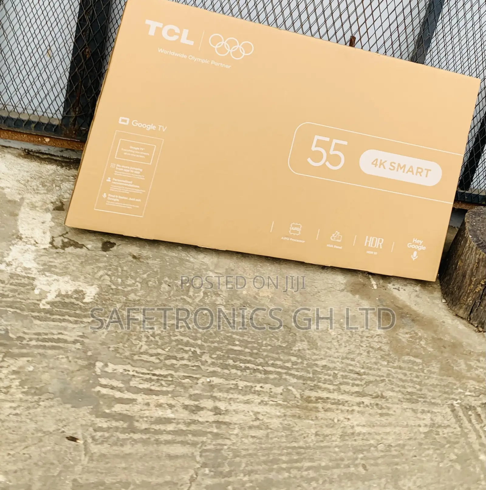 Optimized Sleek Frameless Led Uhd Android TCL 55 Television