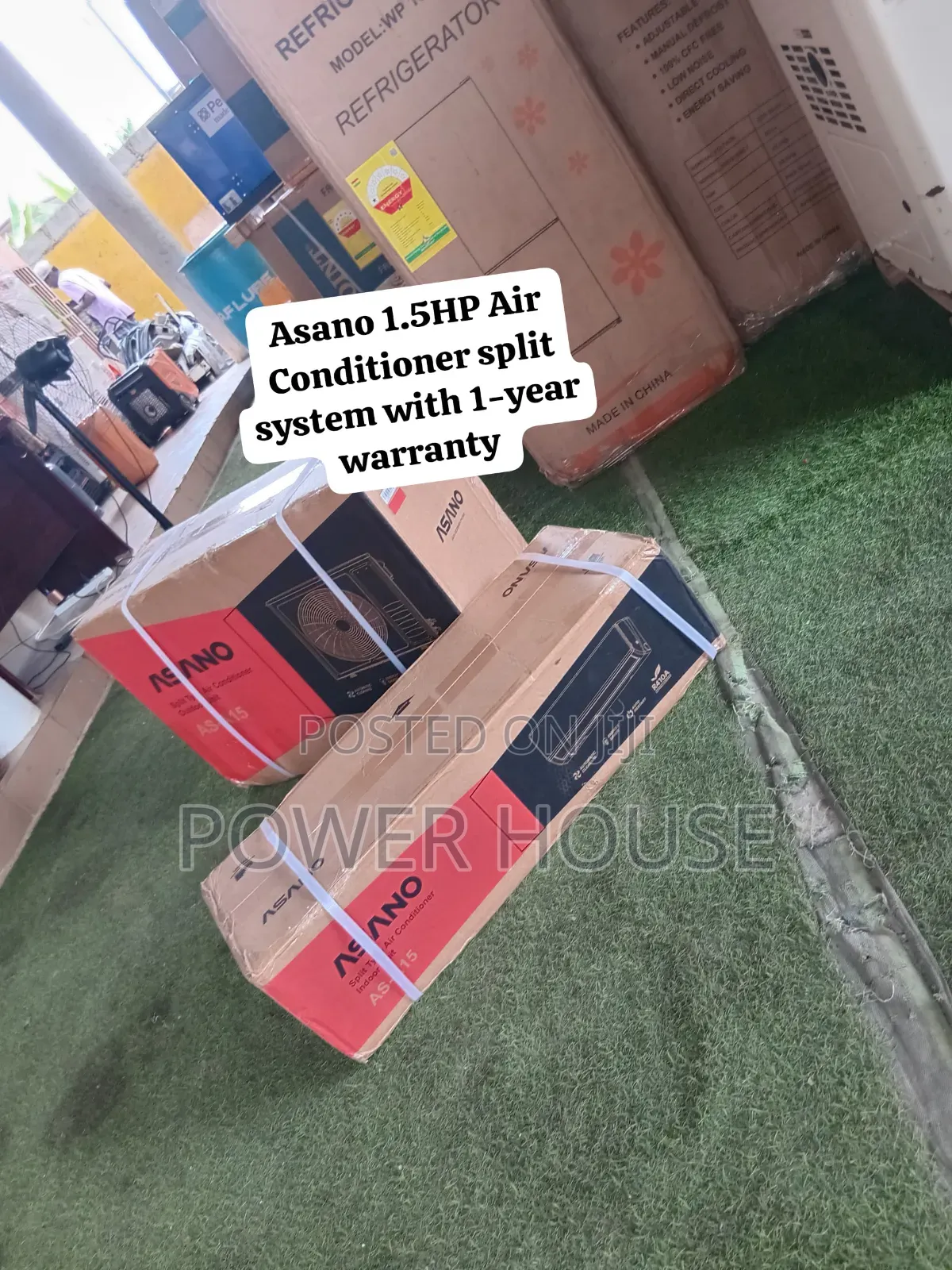 Asano 1.5HP AC Split Type – Reliable Cooling, Low Noise Energy