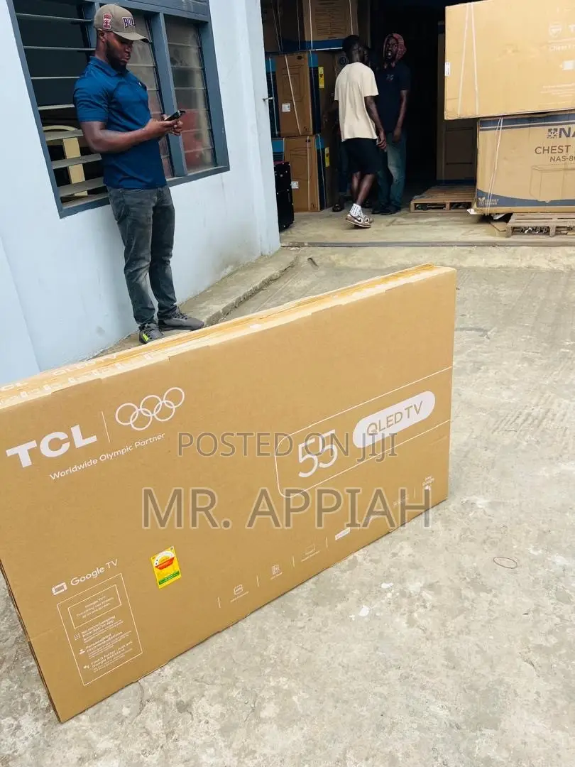 Latest TCL 55” FHD Smart Screen Television(Black).