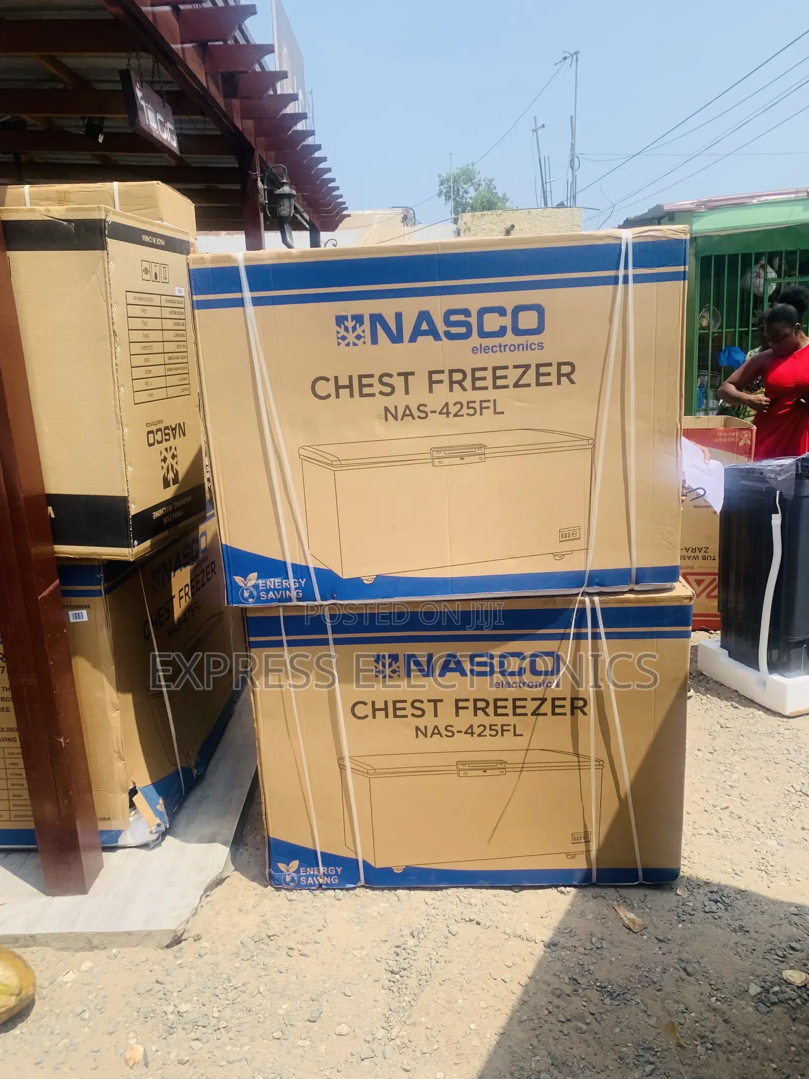 Nasco 318L Chest NAS-425FL Energy-Efficient Deep Freezer