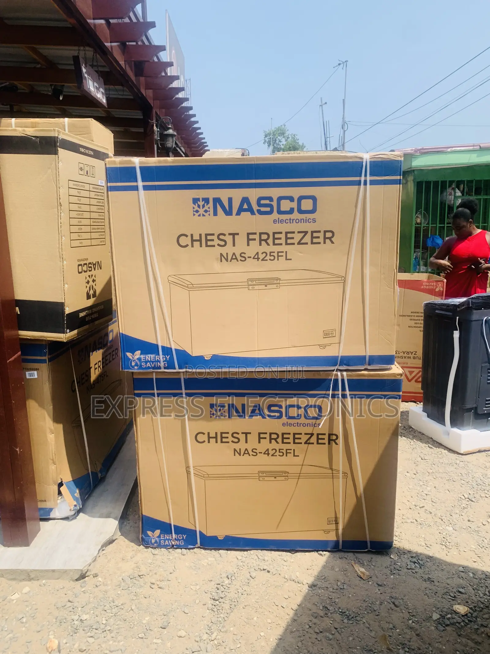 Nasco 318L Chest NAS-425FL Energy-Efficient Deep Freezer