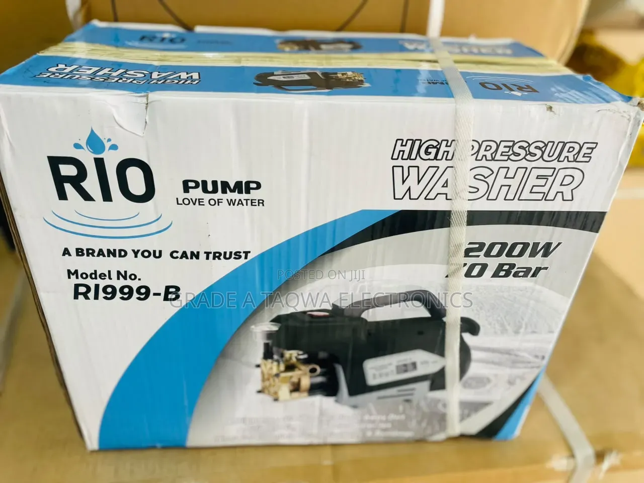 1200 W/6 L Electric High Pressure Washer 1.61-HP Water Pump