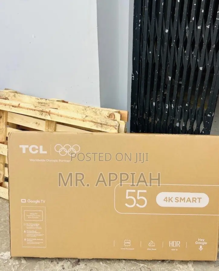 Check Out Affordable TCL 55” Uhd Smart TV(Black).