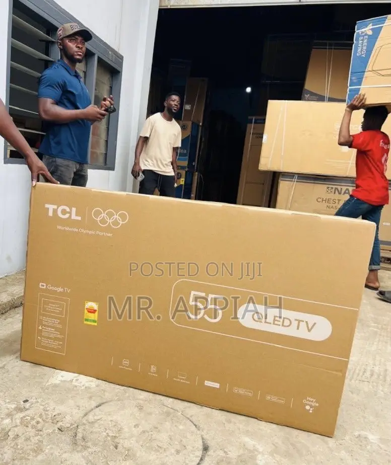 Check Out Affordable TCL 55” Uhd Smart TV(Black).