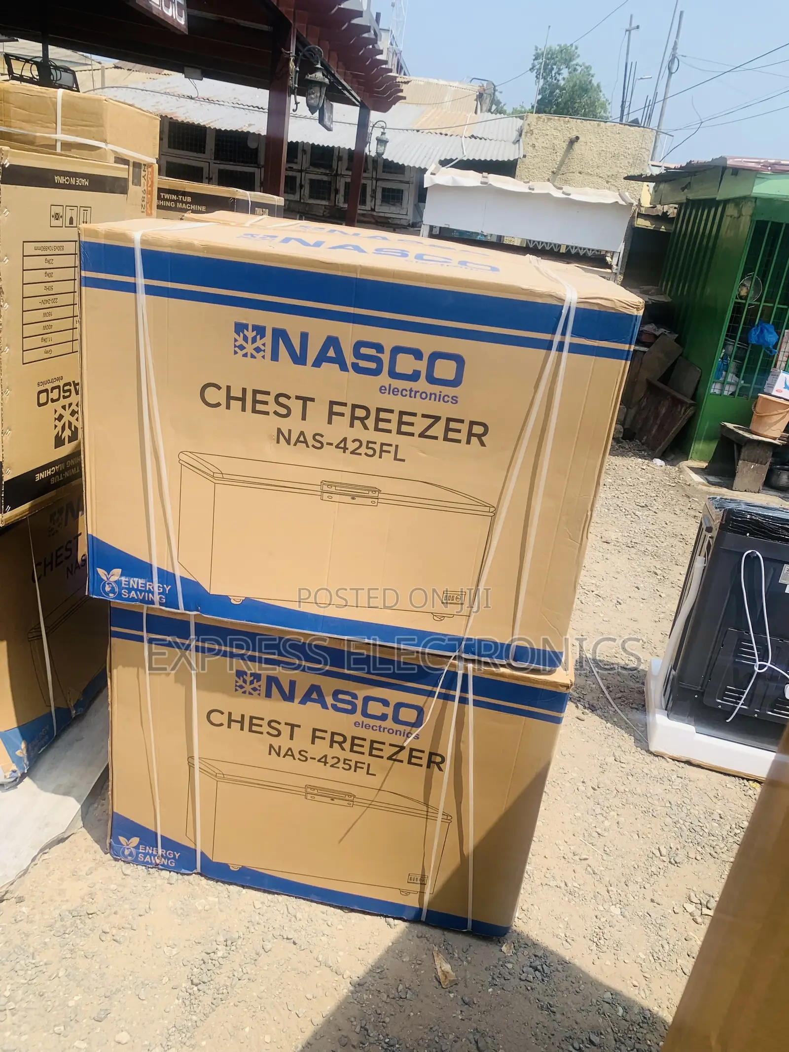 High Quality Nasco 318L Chest NAS-425FL Energy-Efficient Deep Freezer