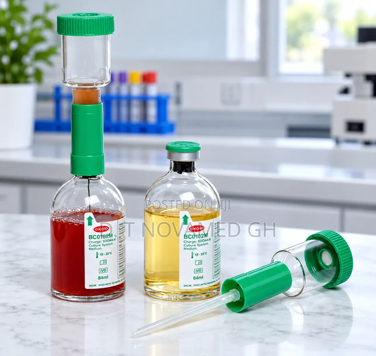 Blood Culture Bottle With Indicator (Pack of 20 Bottles)