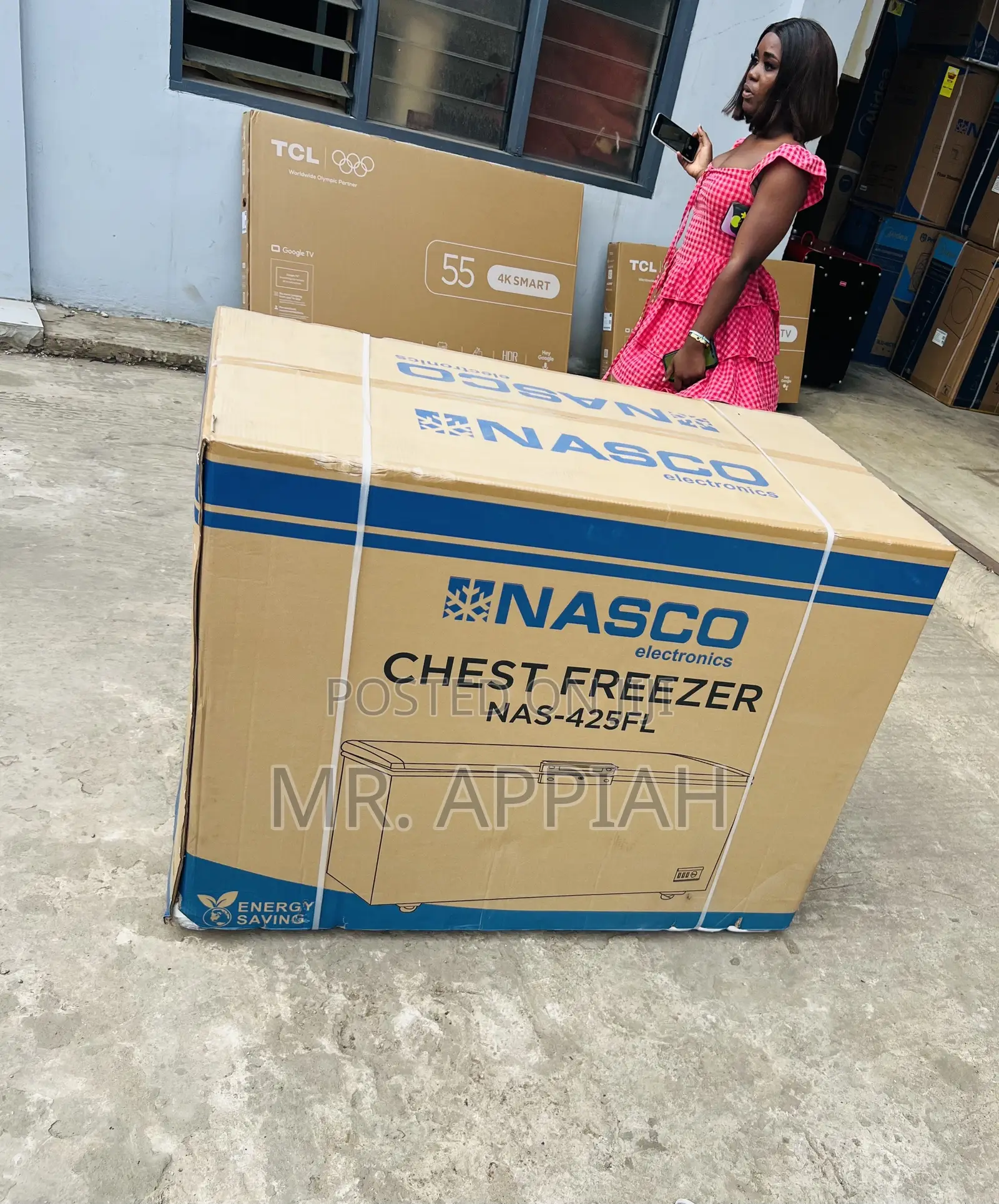 Choose Premium Nasco 400L Chest Freezer(Nas475fl) 