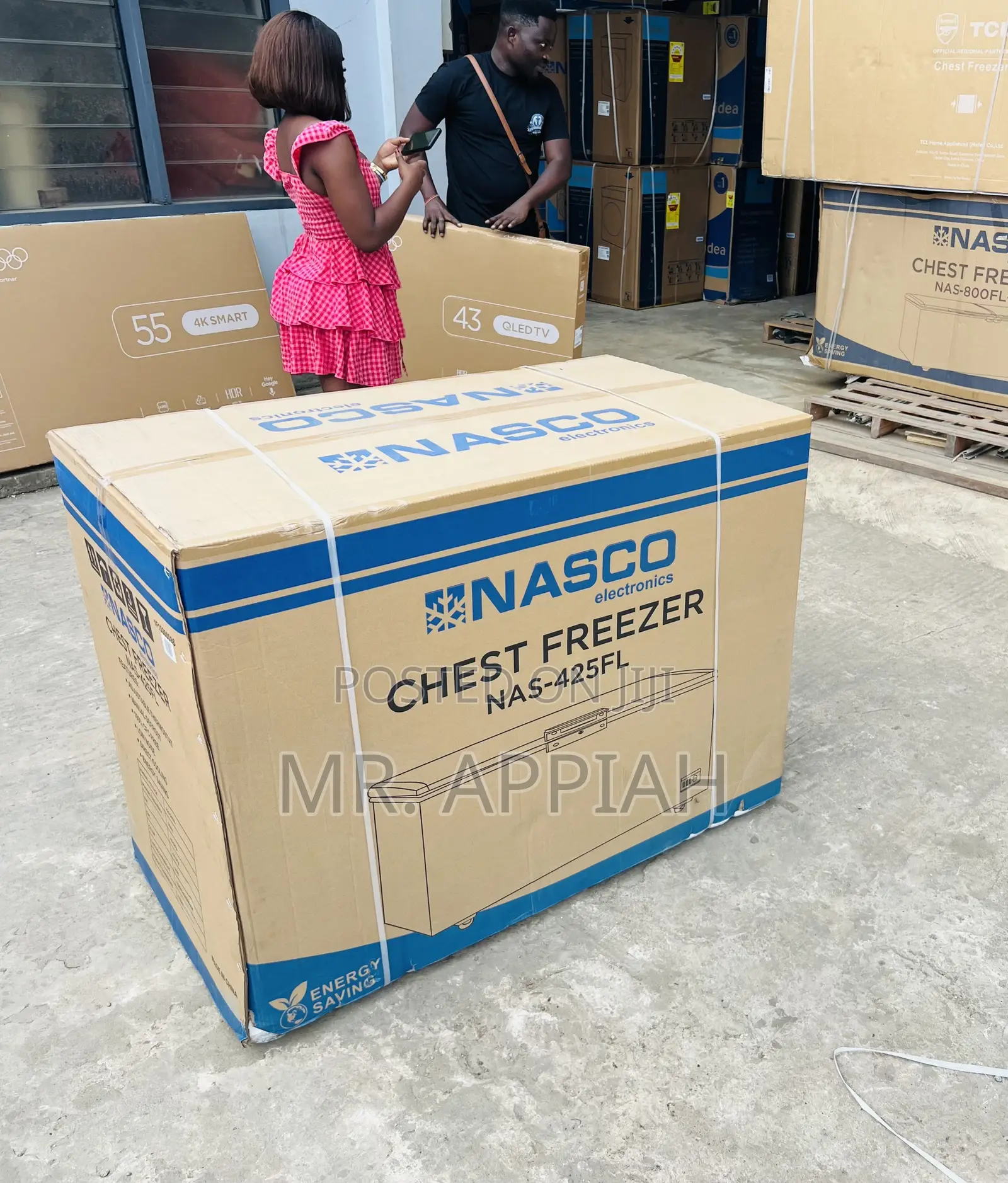 Choose Premium Nasco 400L Chest Freezer(Nas475fl) 