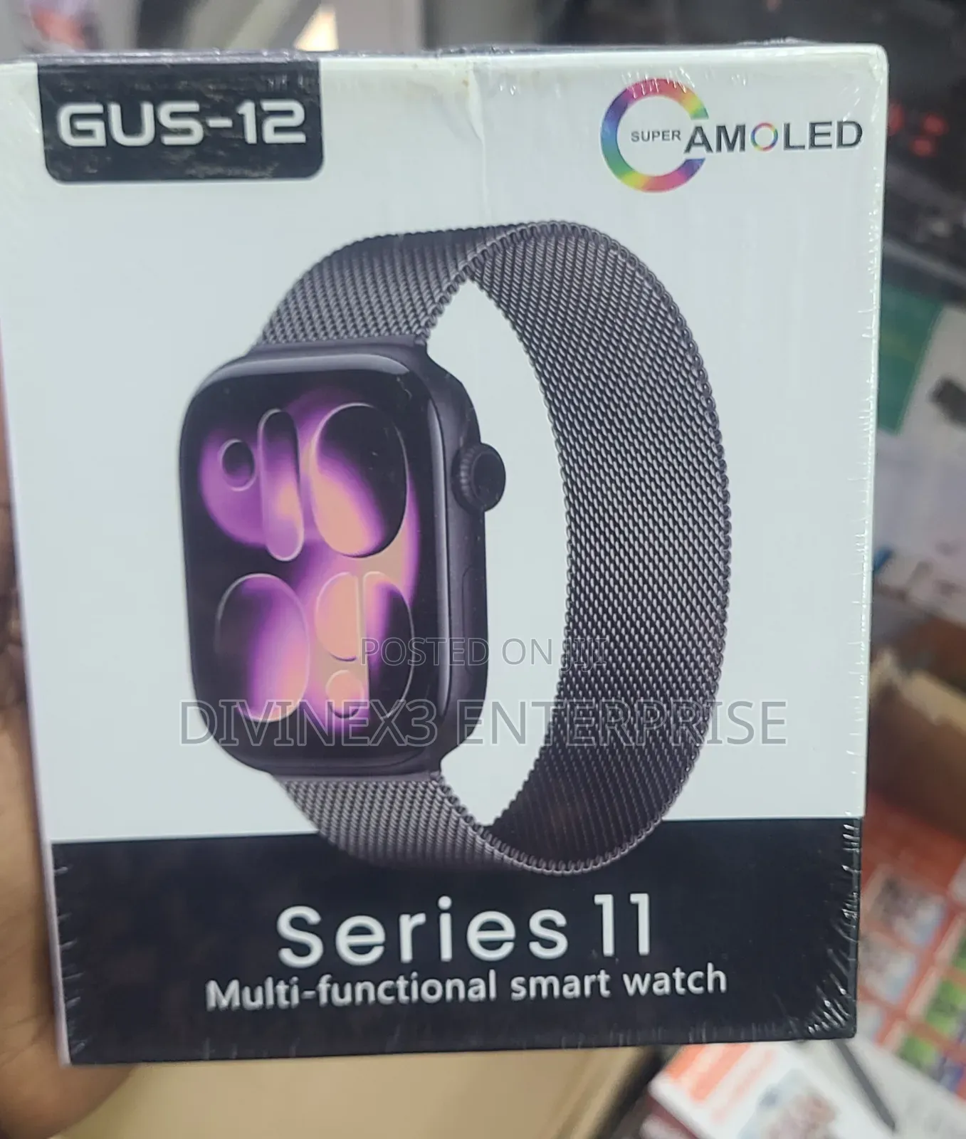 ⌚ GUS-12 Series 11 AMOLED Smart Watch