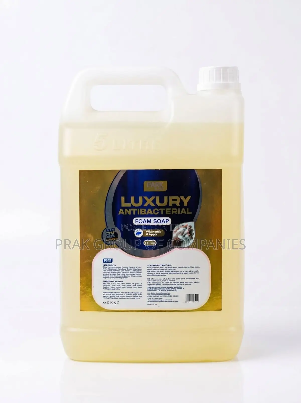 PRAK Luxury Antibacterial Foam Soap