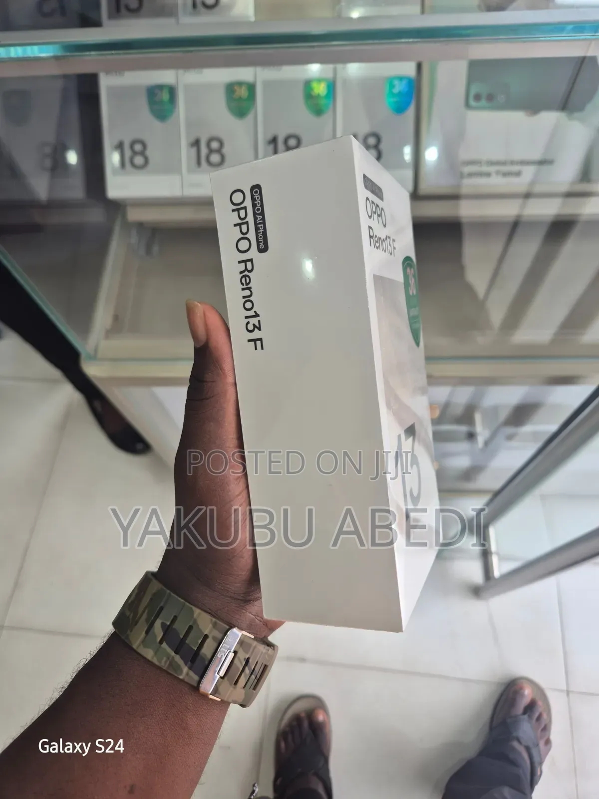 New Oppo Reno13 F 256 GB Black