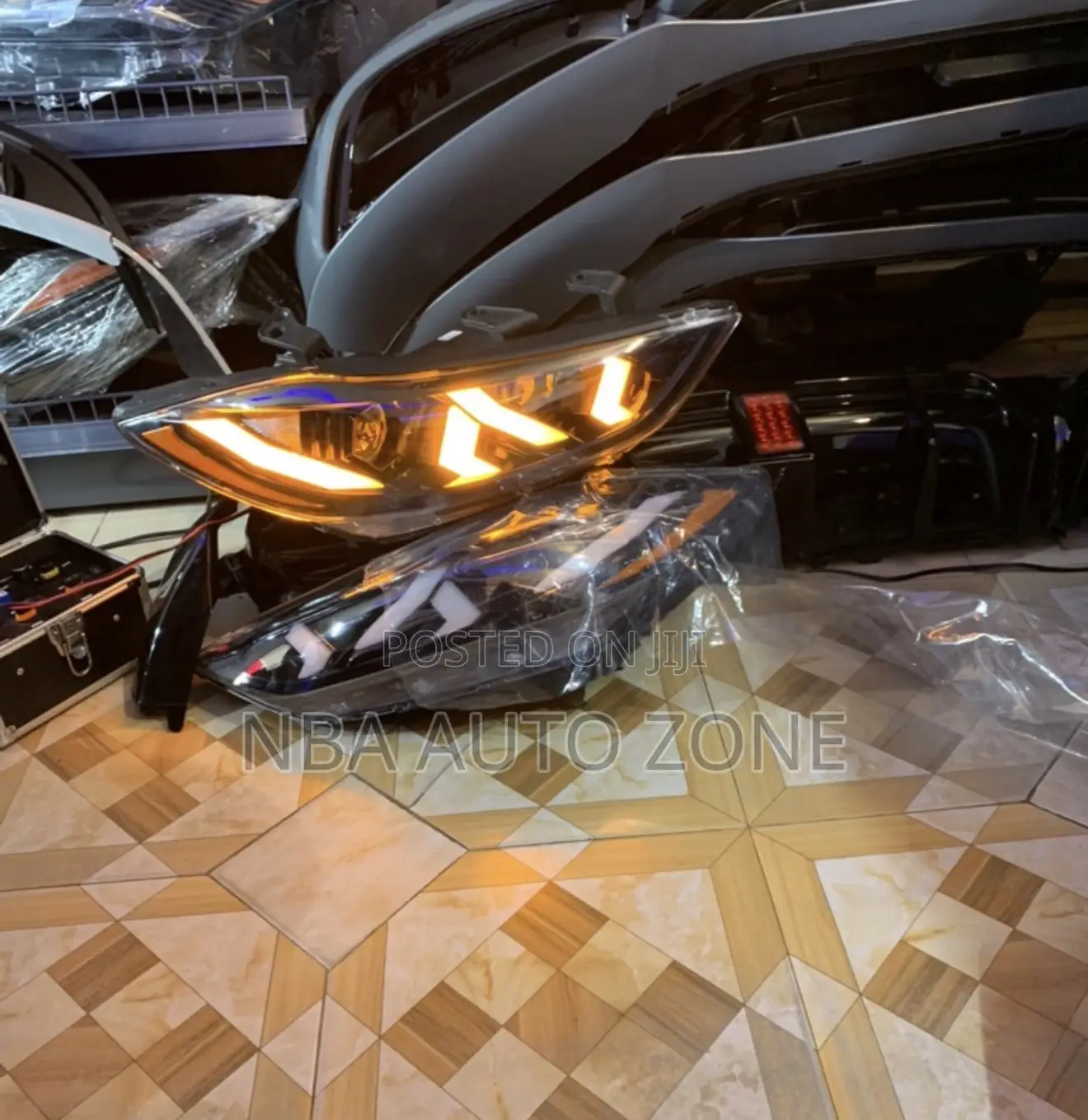 Hyundai Elantra 2016-18 Lambo Spec Head Light Pair