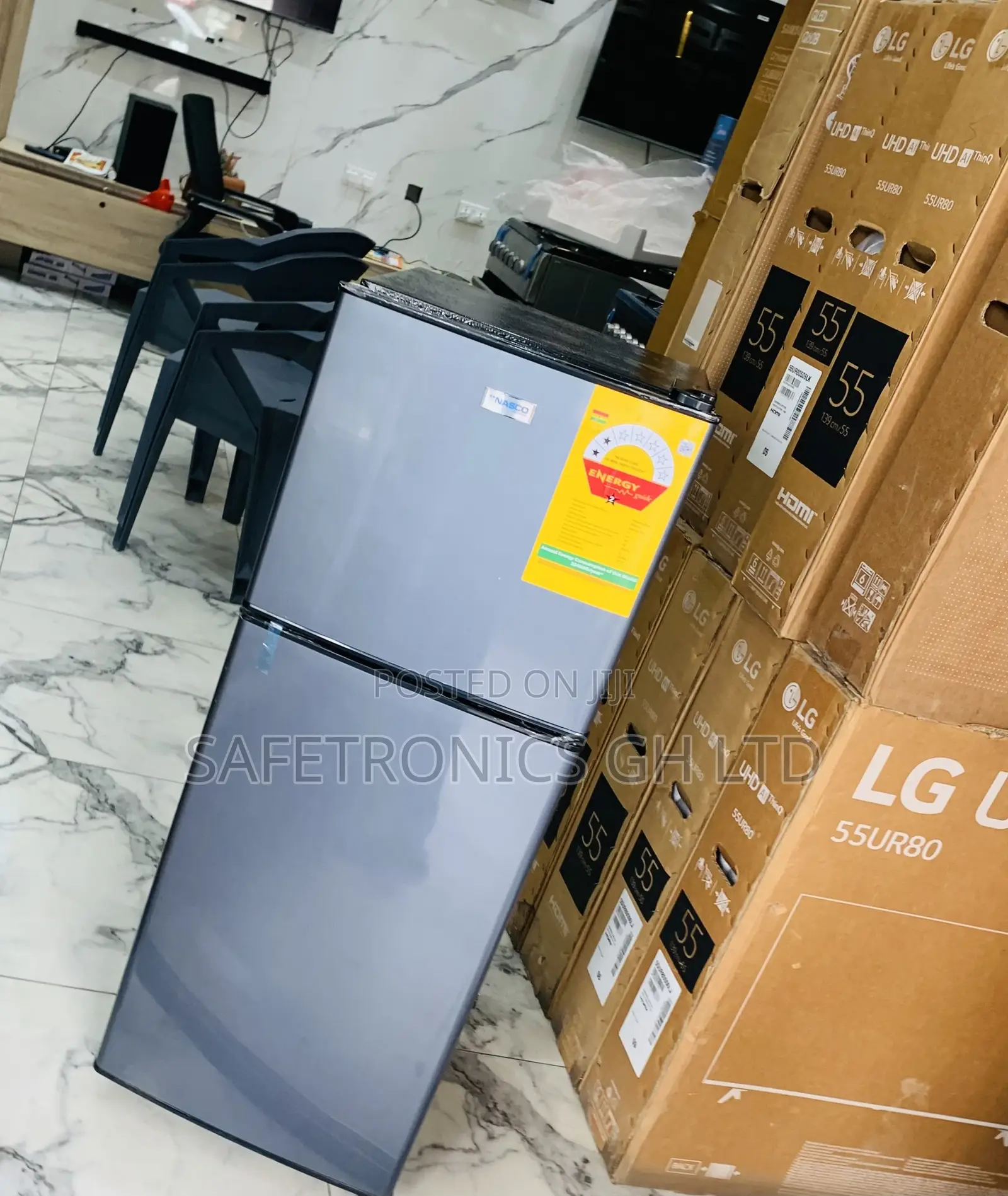 Newly Virtual Nasf2-13fl 112L Nasco 2 Doors Top Mount Fridge